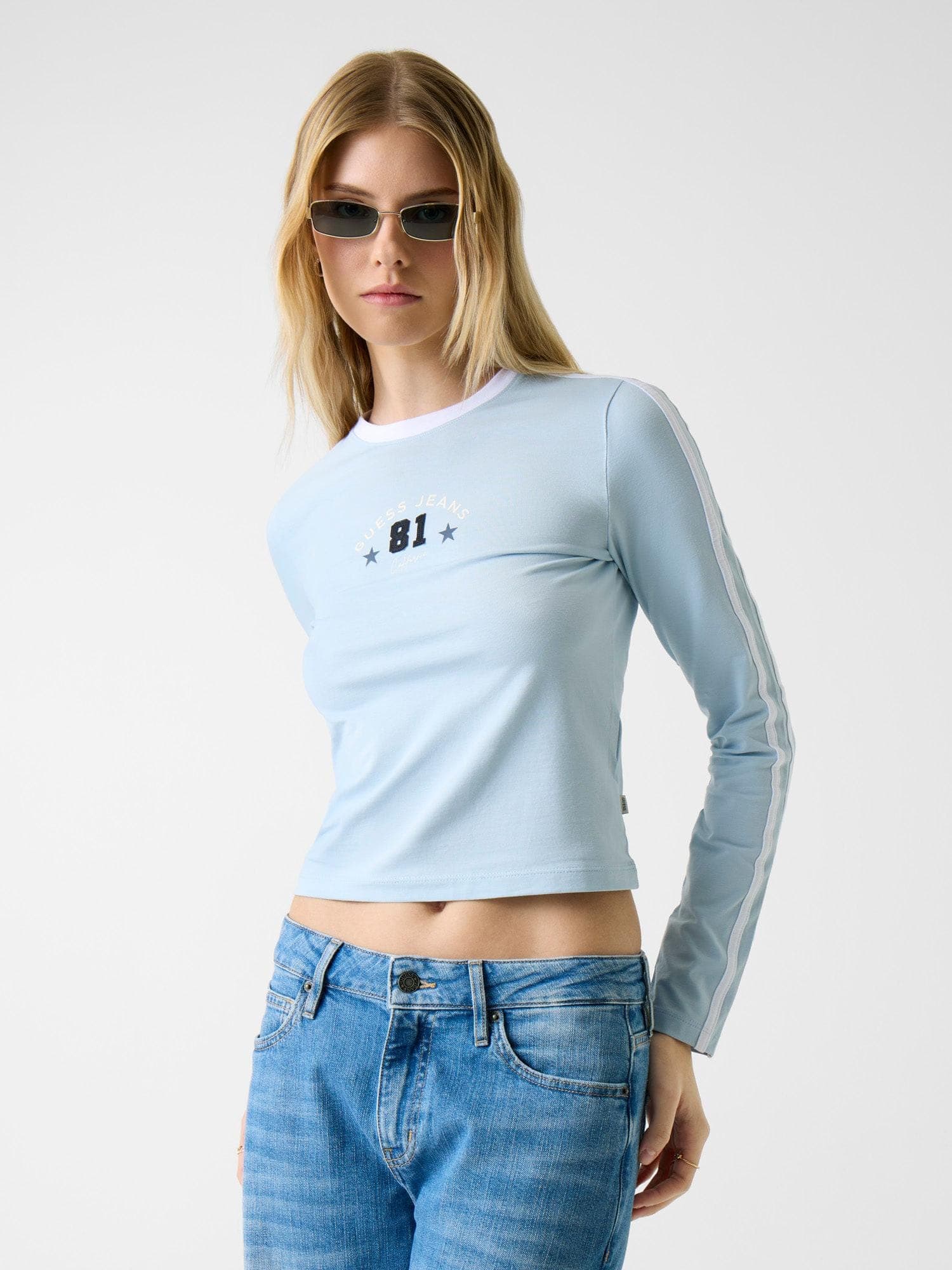 Guess Jeans Kadın Boxy Fit T-Shirt