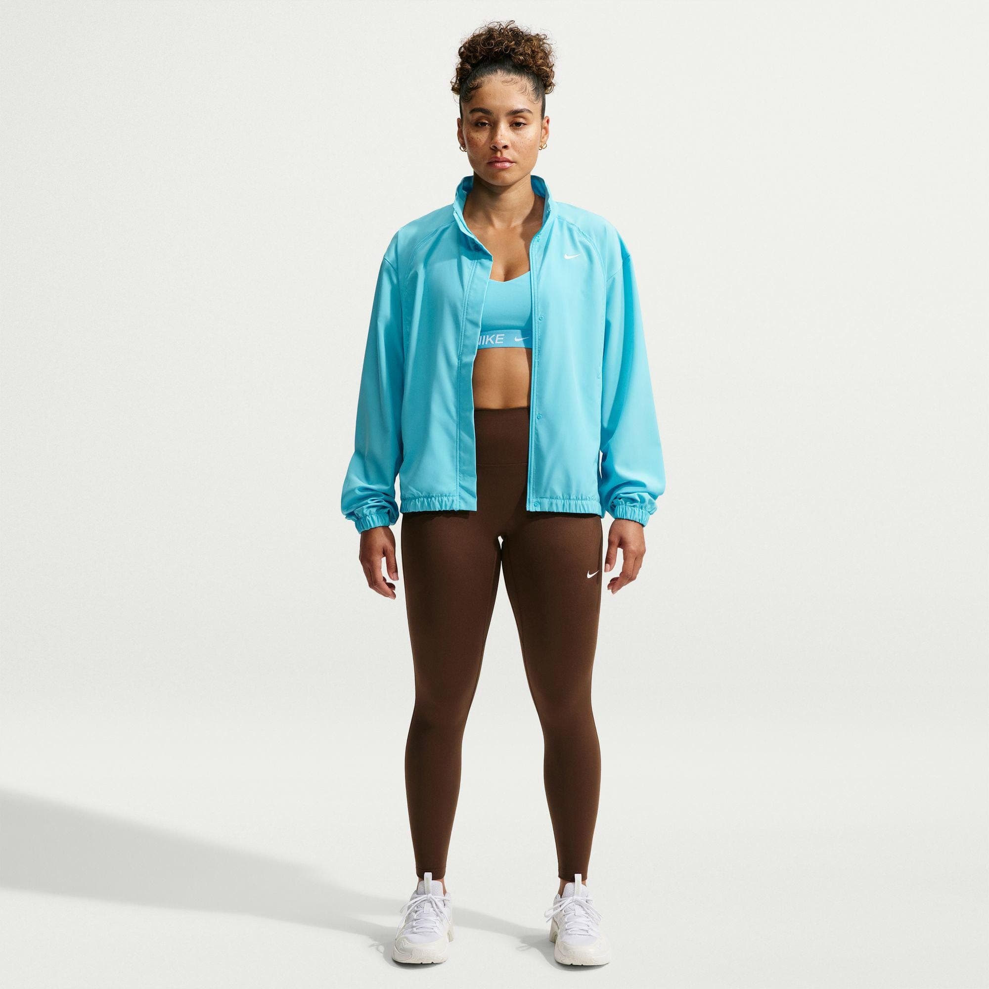 Nike Dri-Fit One Kadın Kahverengi Tayt