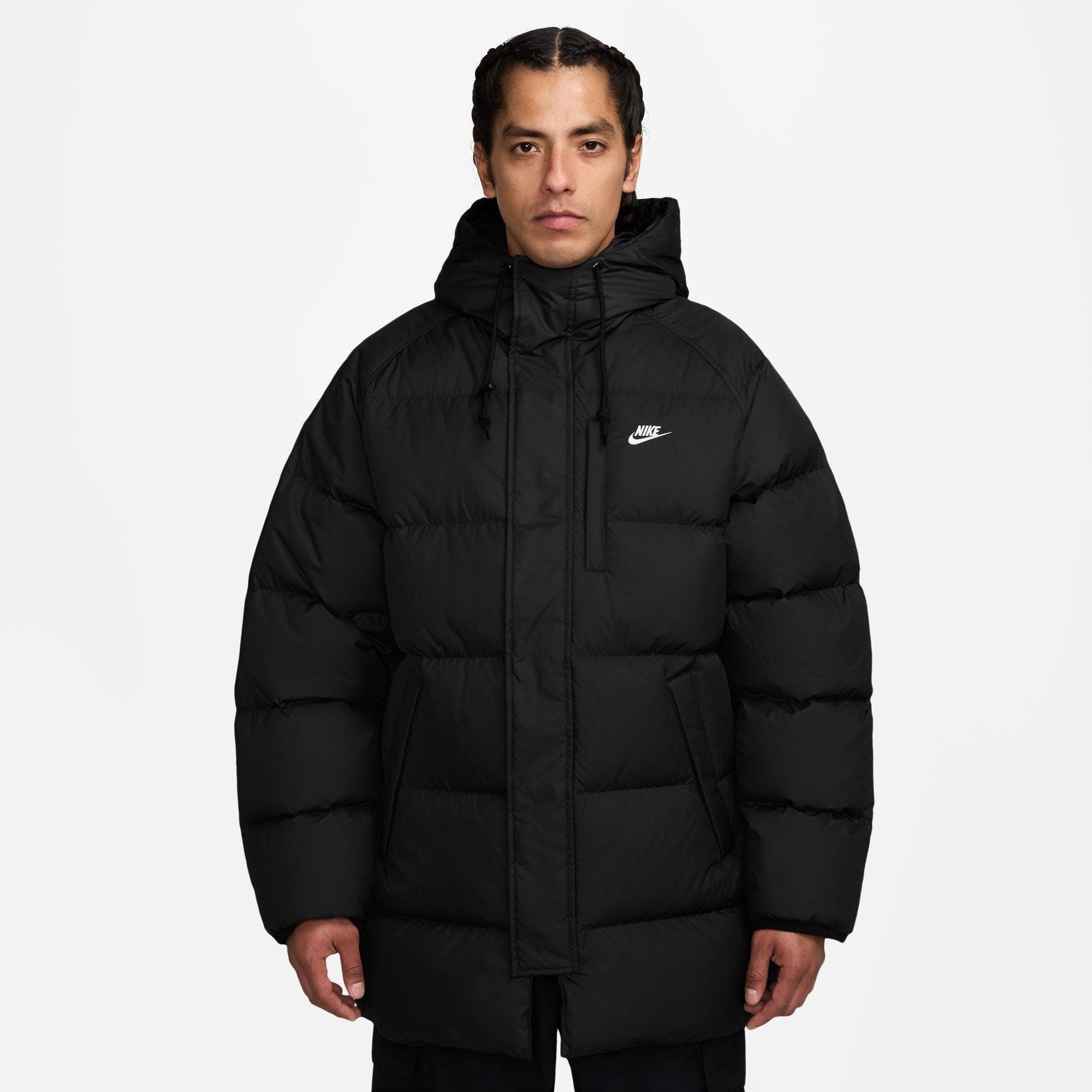 Nike Sportswear Club Erkek Siyah Mont