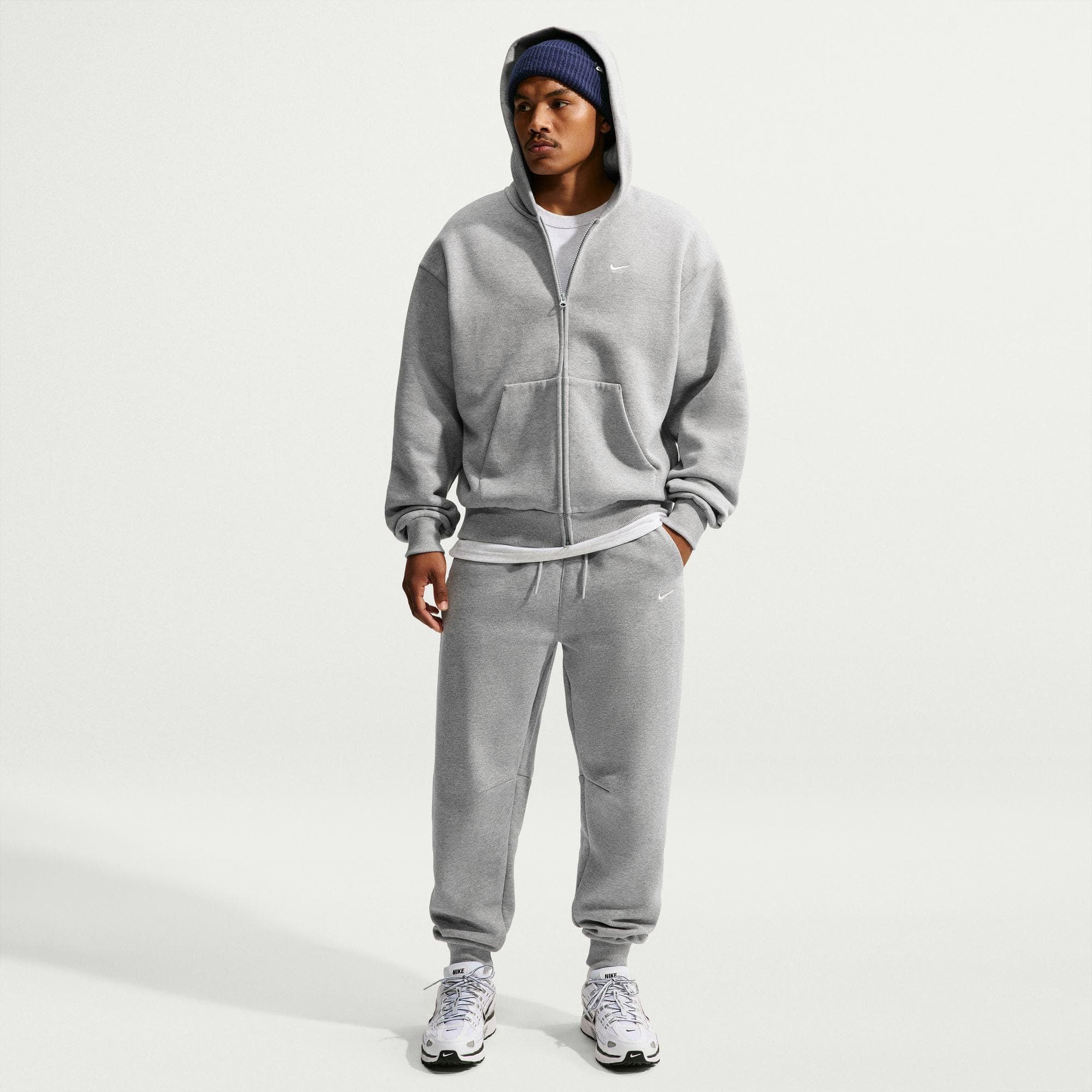 Nike Solo Fleece Erkek Gri Eşofman Altı