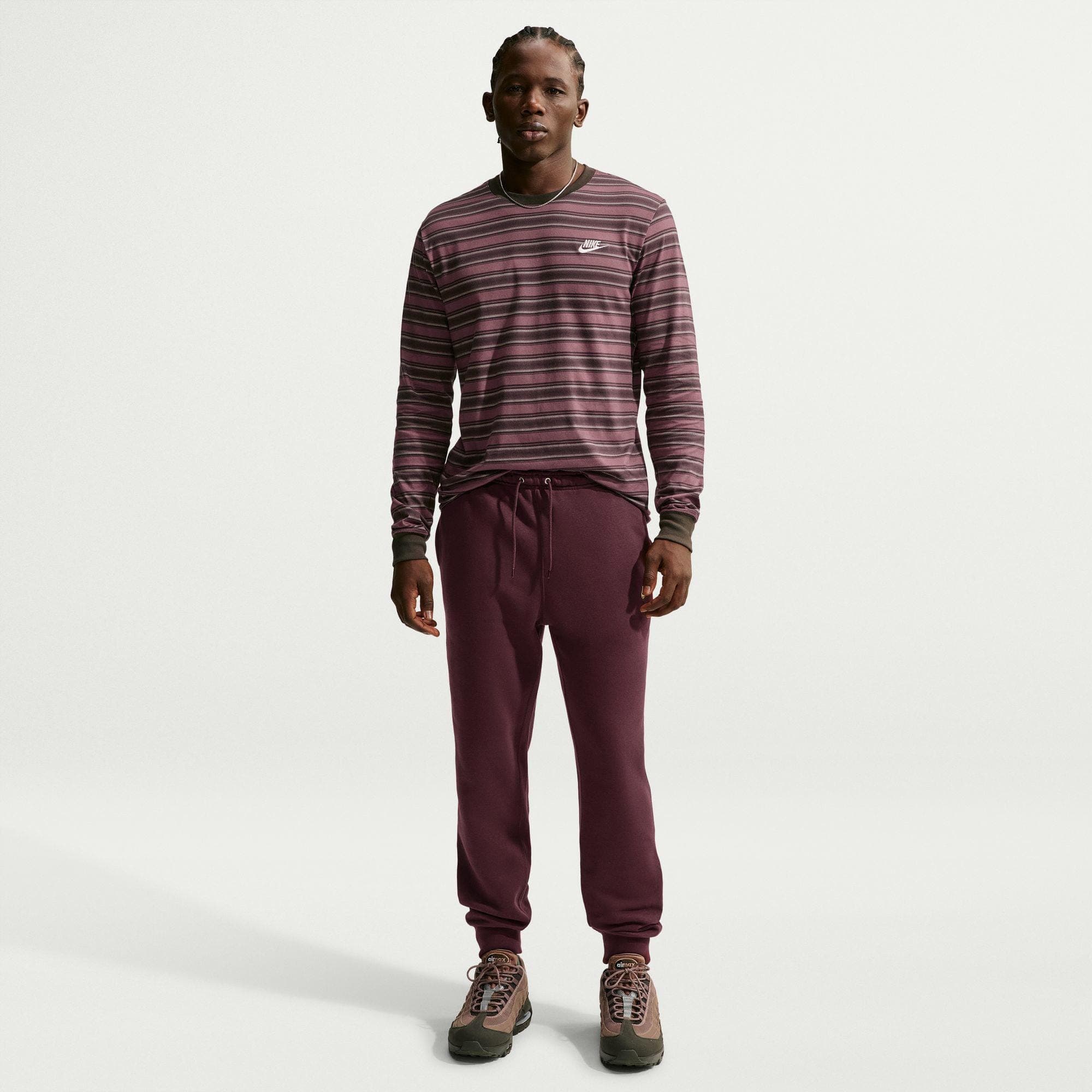 Nike Sportswear Club Erkek Bordo Eşofman Altı