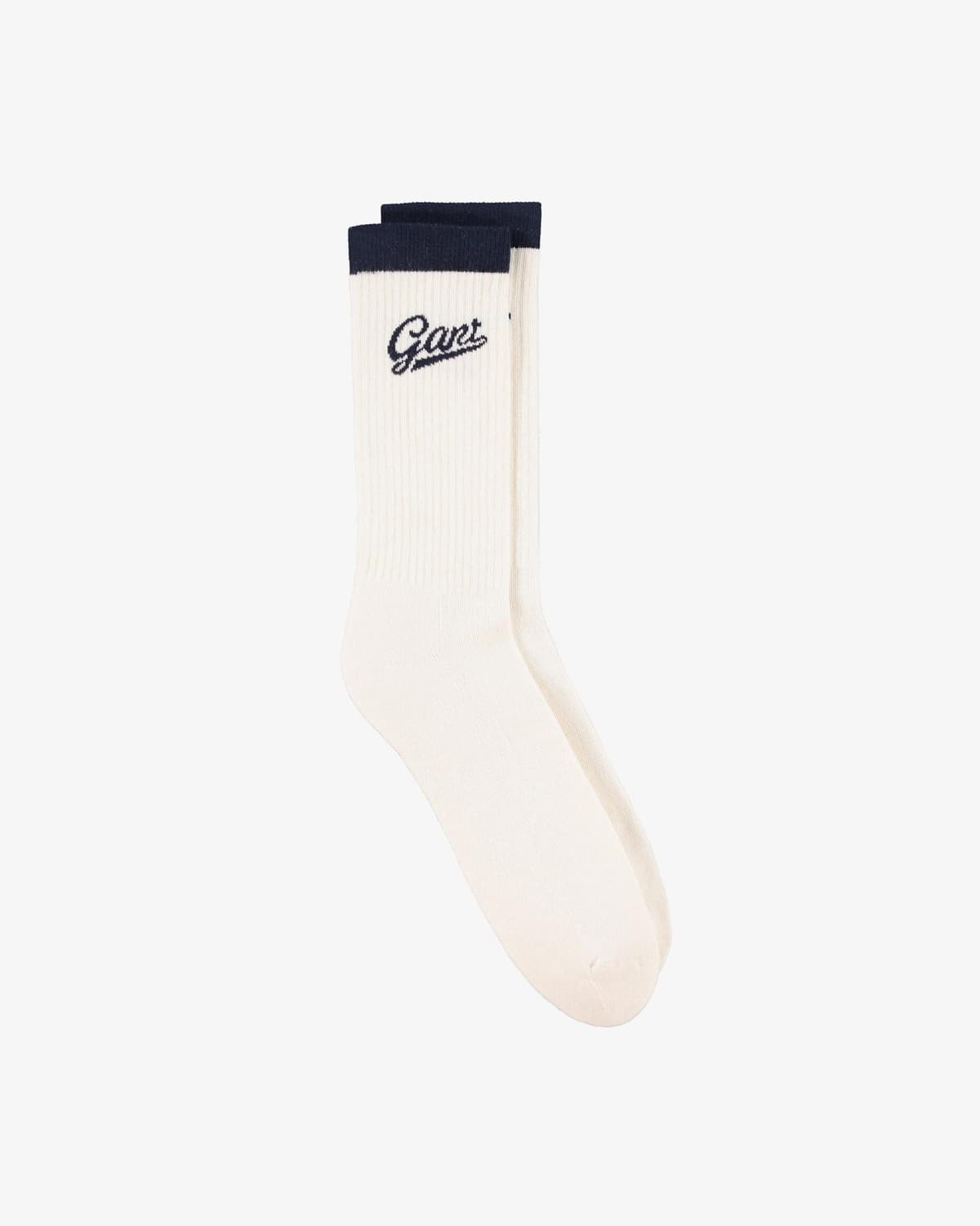 GANT Unisex Krem Standart Fit Çorap