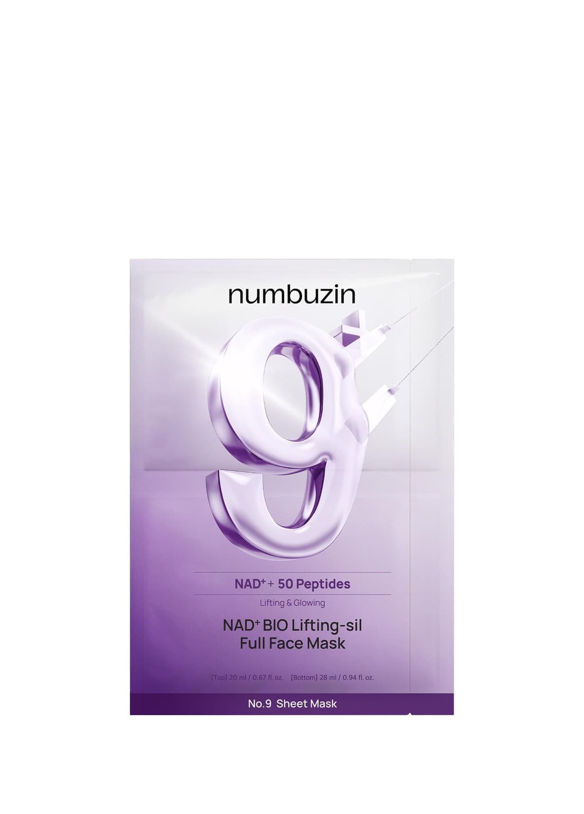 Numbuzin No.9 NAD Bio Lifting-sil Nemlendirici Yüz Maskesi
