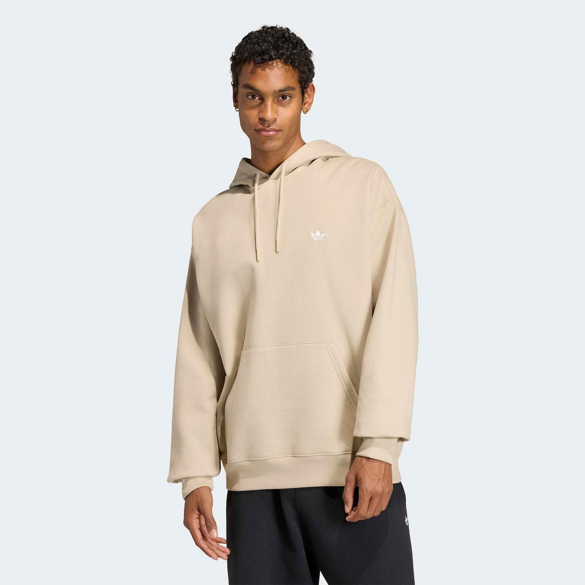 adidas Ess Loose Hd Erkek Haki Sweatshirt