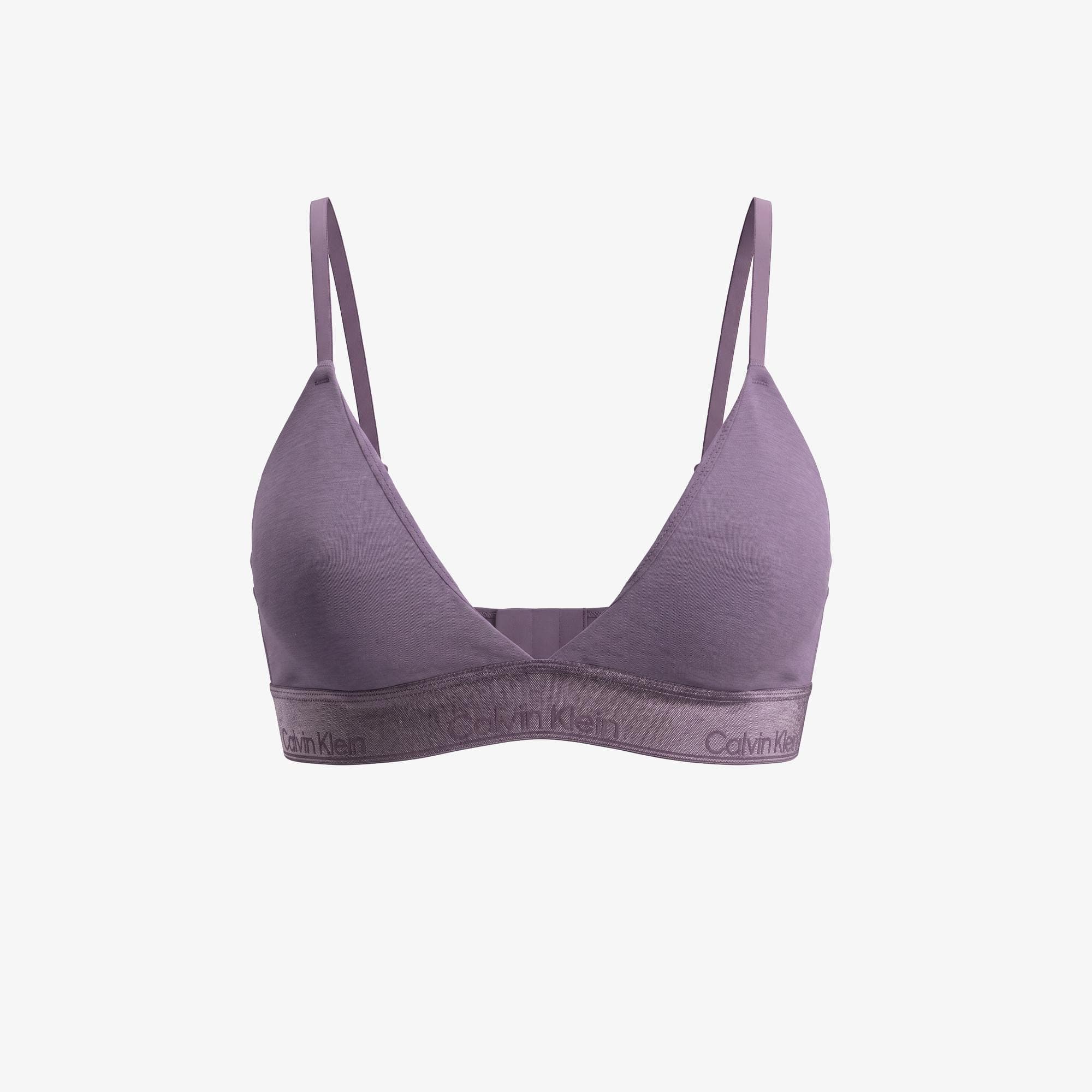 Calvin Klein Lightly Lined Triangle Kadın Mor Bra