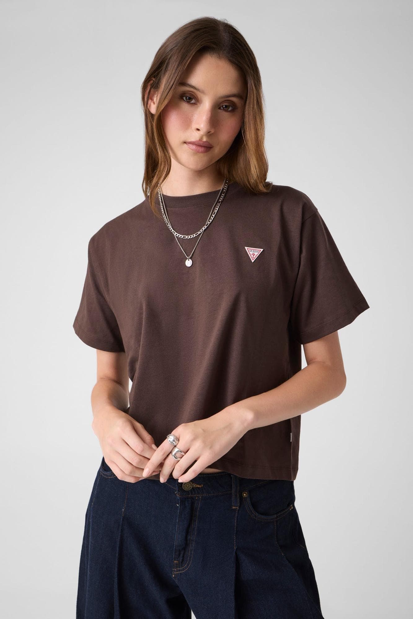 Guess Jeans Kadın Boxy Fit T-Shirt
