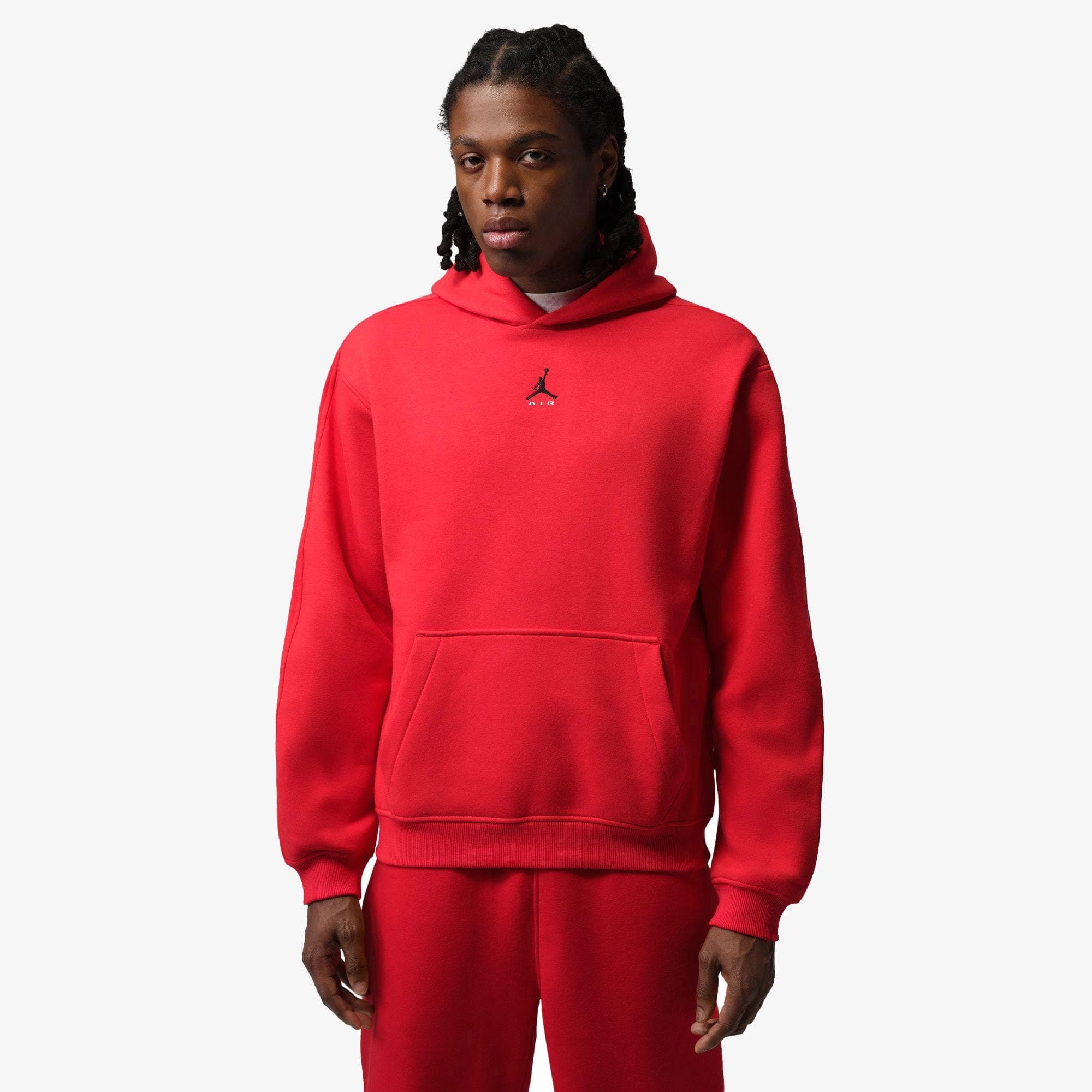 Jordan Brooklyn Erkek Kırmızı Hoodie