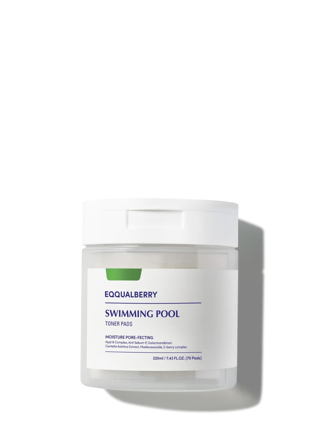 EqqualBerry Swimming Pool Toner Pads 70'li Yoğun Hidrasyon Verici Arındırıcı Tonik Ped 220 ml