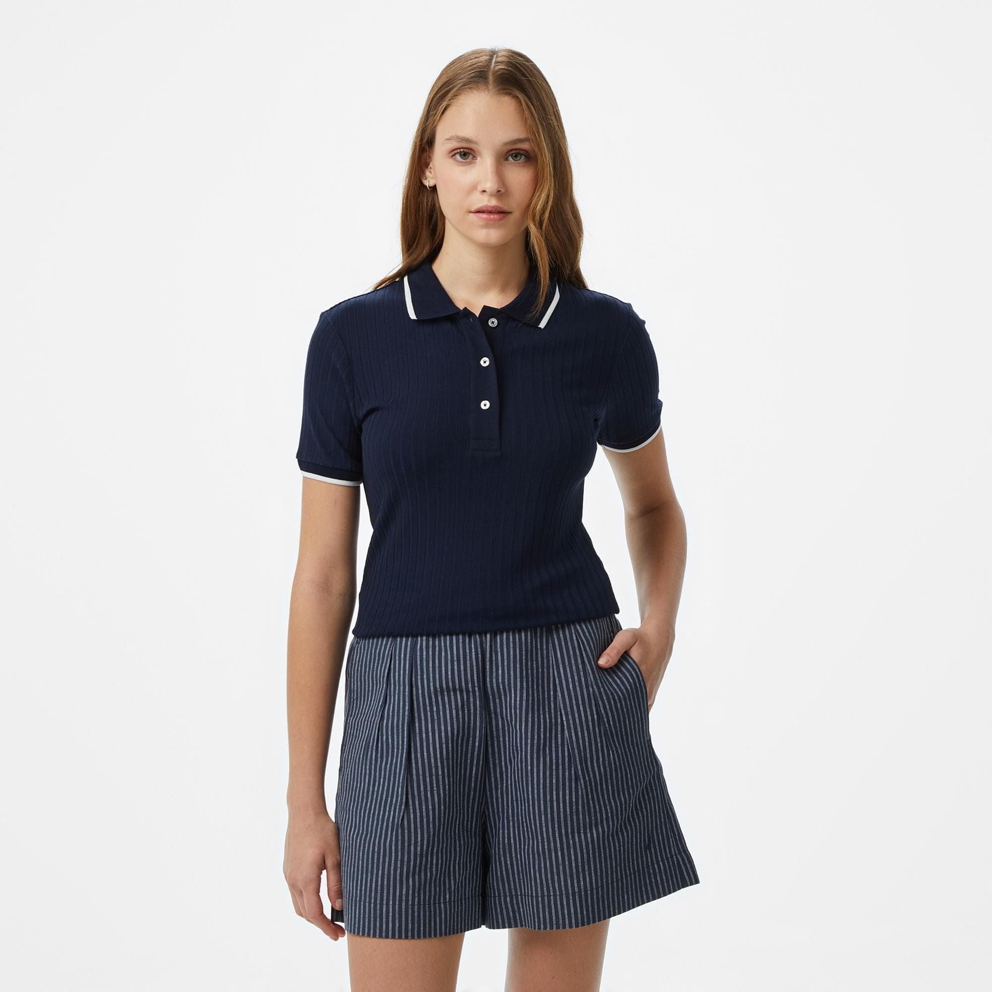 Nautica Kadın Lacivert Polo