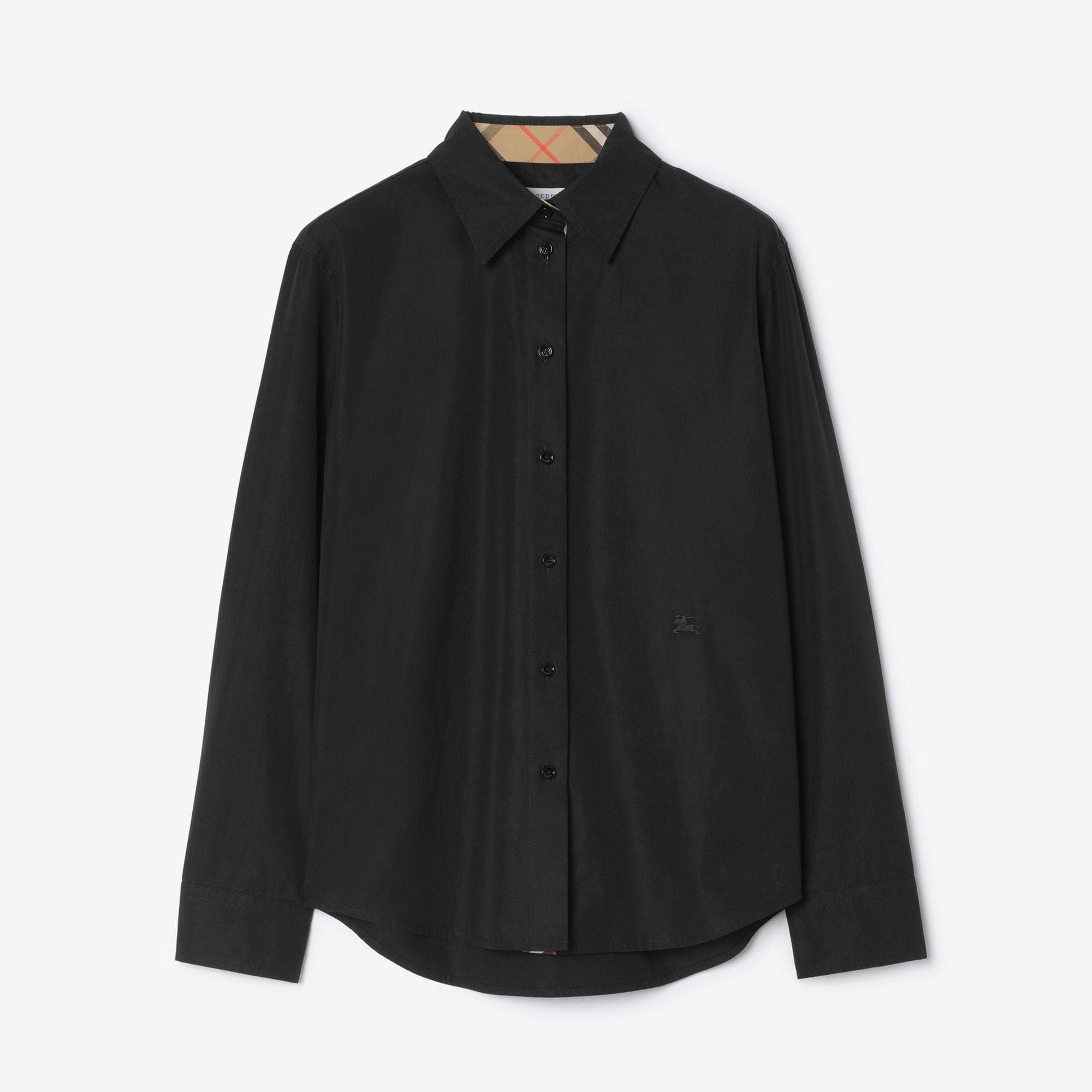 Burberry Katherine Kadın Siyah Gömlek