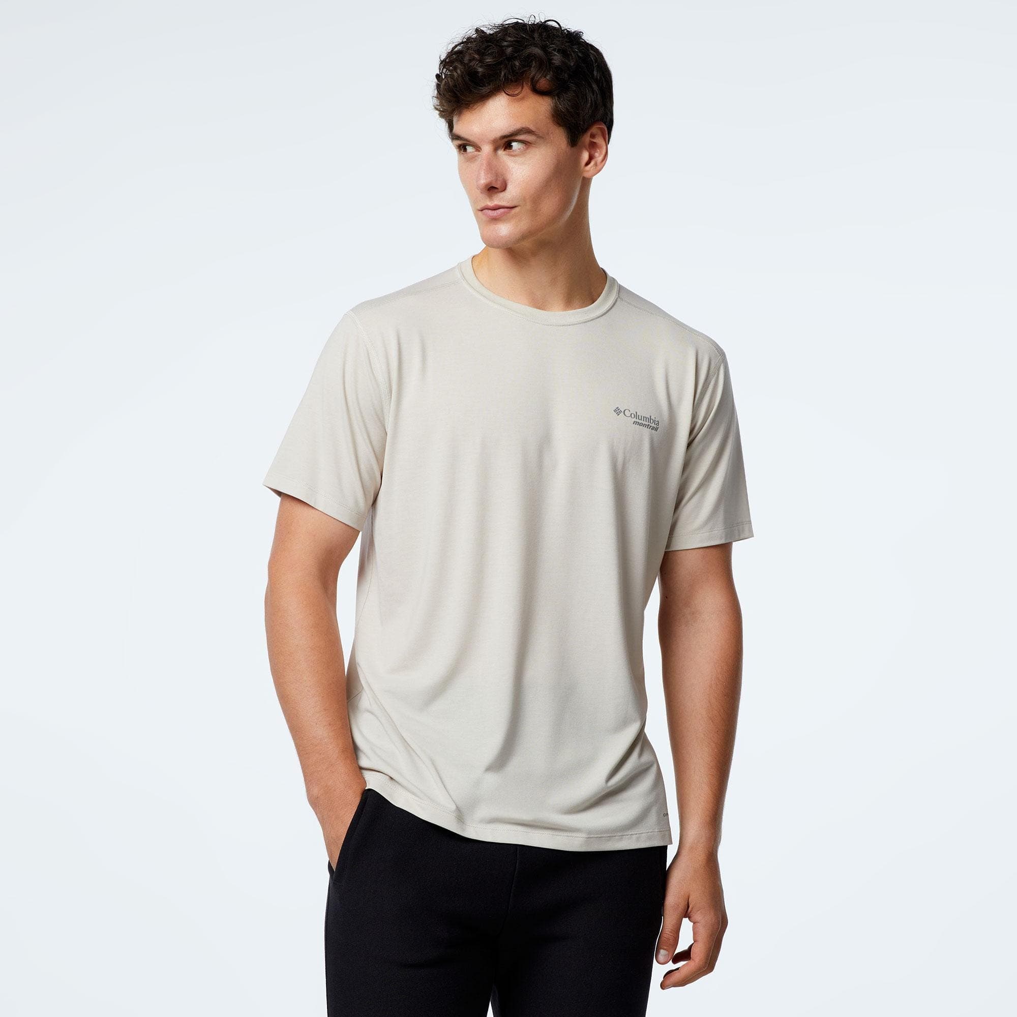 Columbia Erkek Bej Günlük T-Shirt