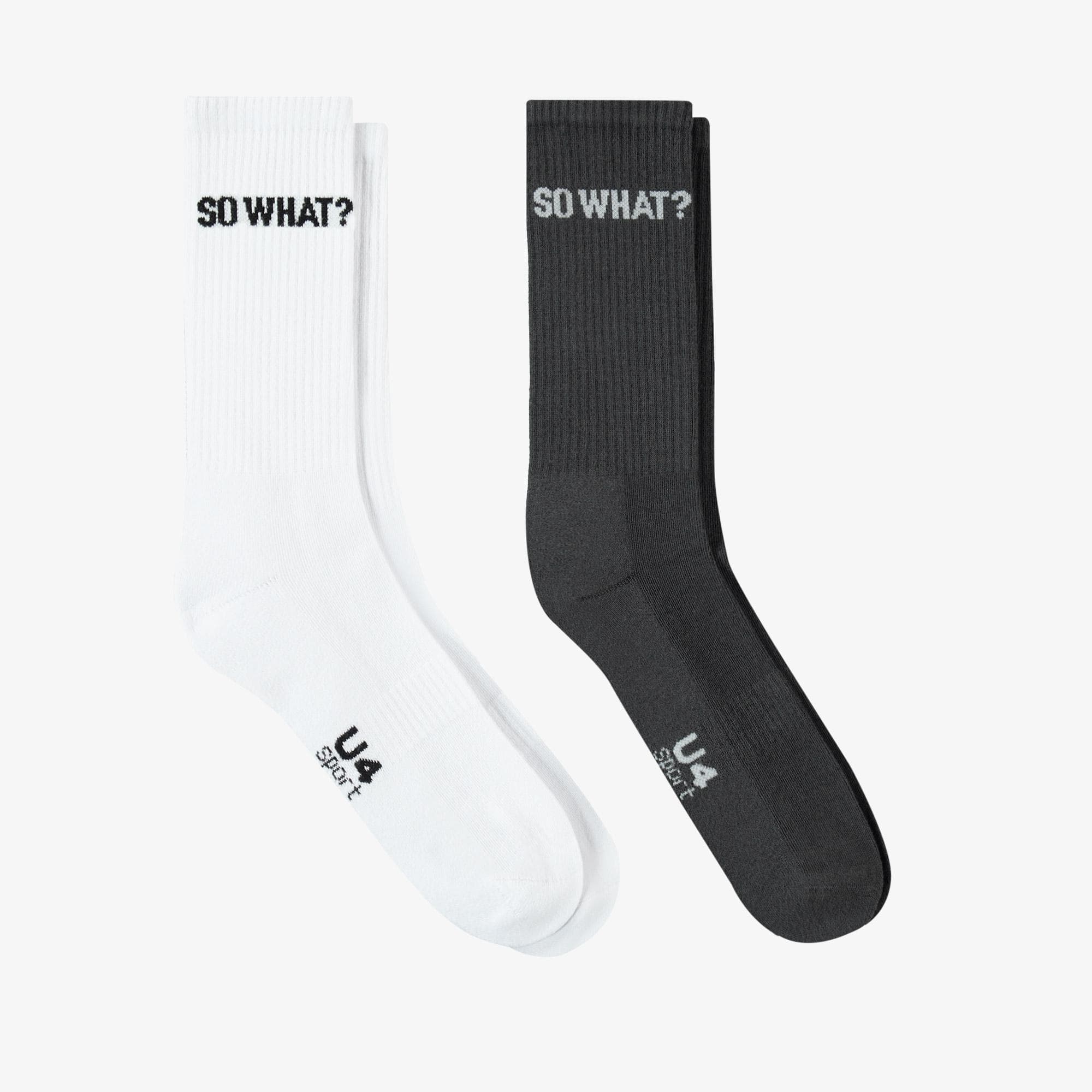 UNITED4 Core Unisex Renkli 2'li Çorap