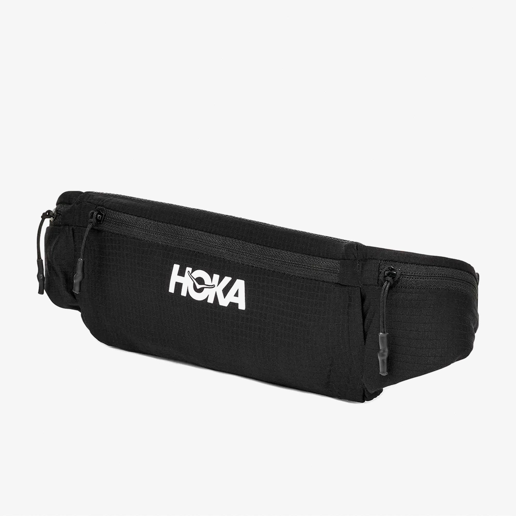 Hoka Run Belt Unisex Siyah Koşu Bel Çantası