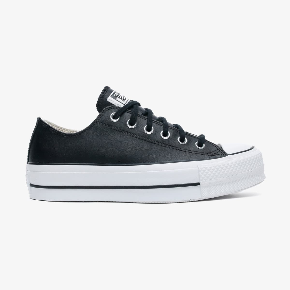 Converse Chuck Taylor All Star Leather Platform Kadın Siyah Sneaker