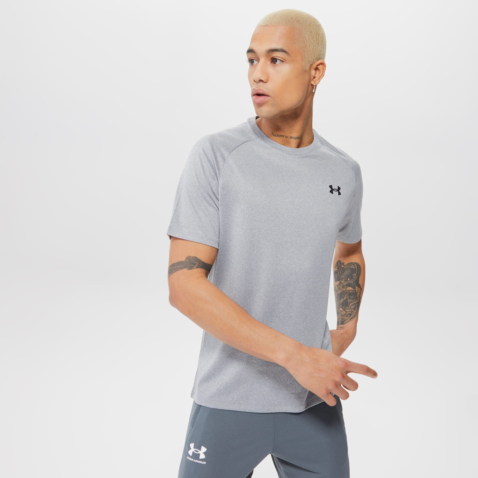 Under Armour Erkek Gri T-Shirt