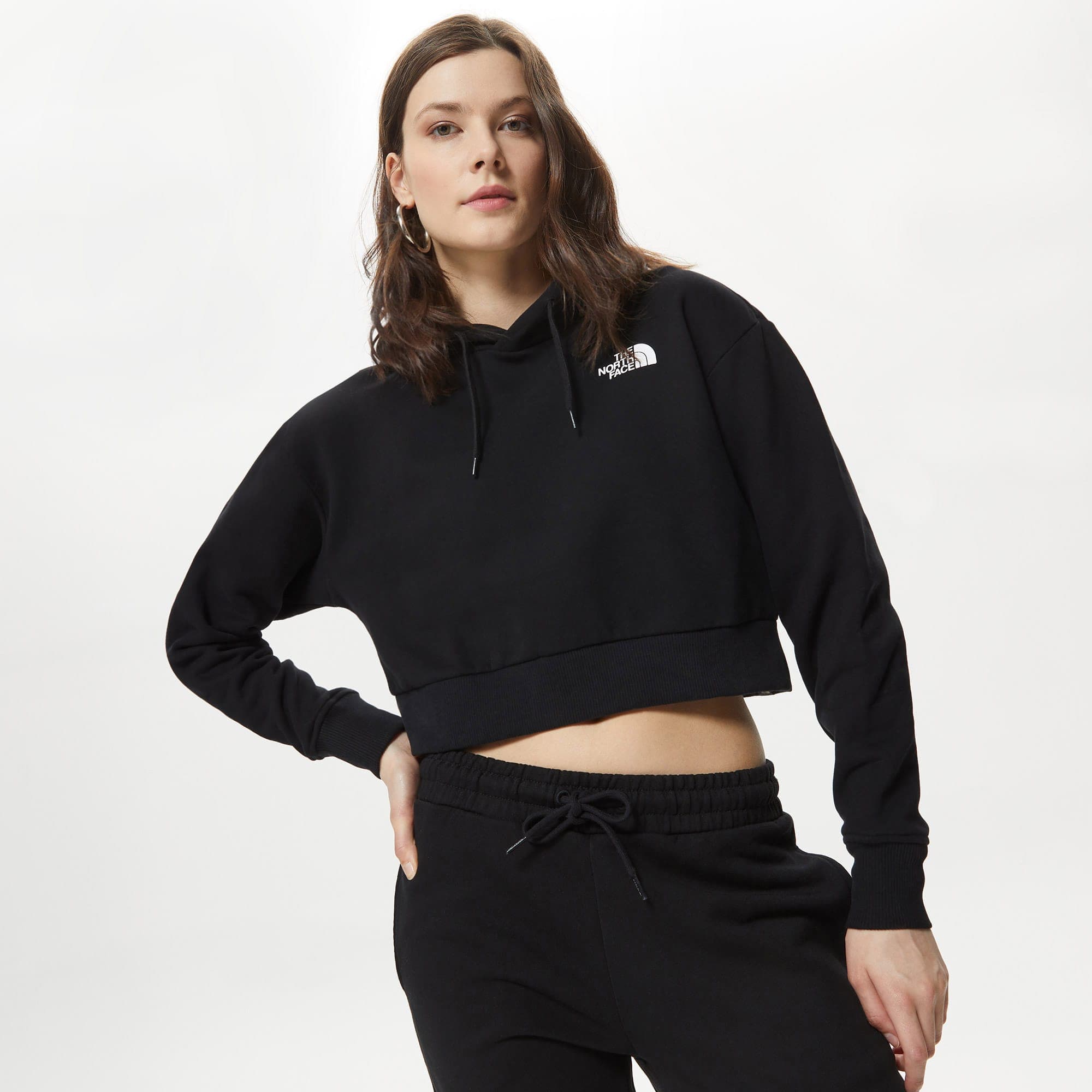 The North Face Trend Crop Kadın Siyah Hoodie