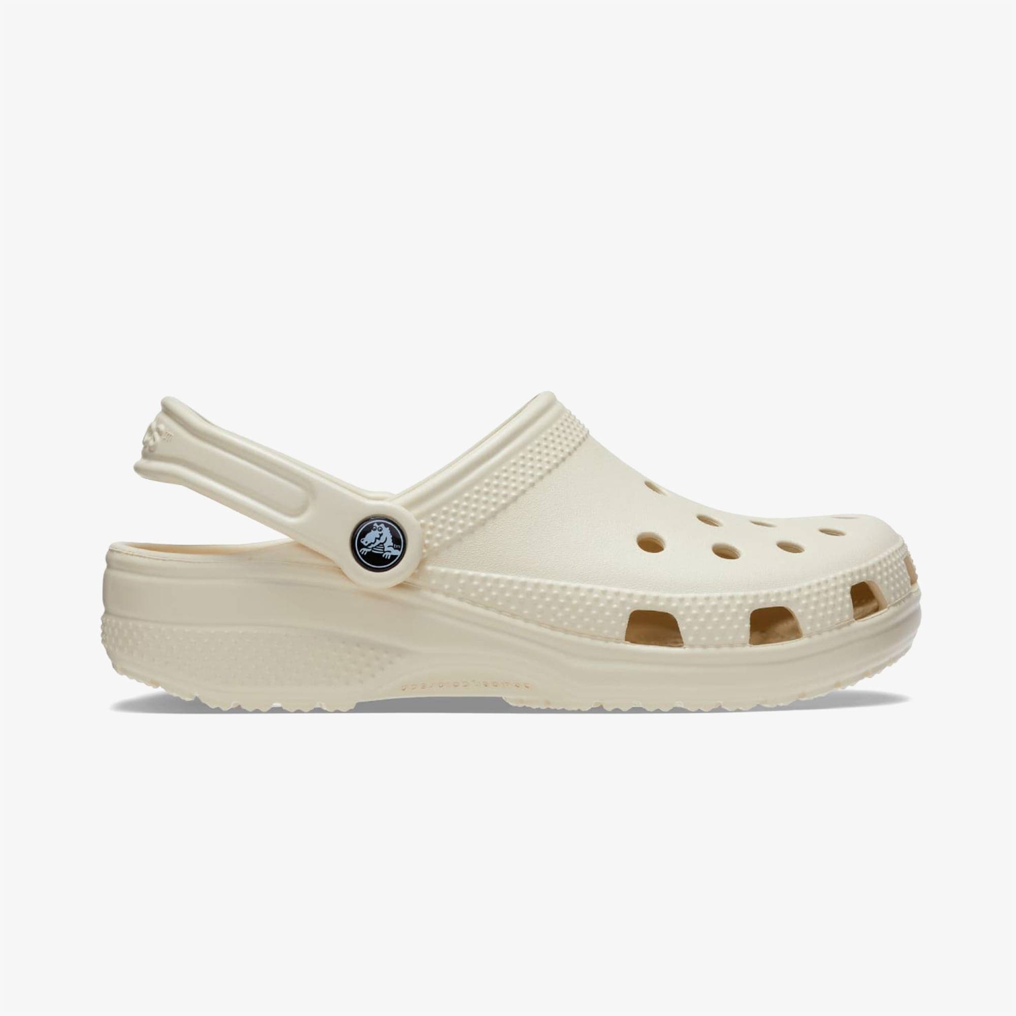 Crocs Classic Clog Unisex Krem Terlik