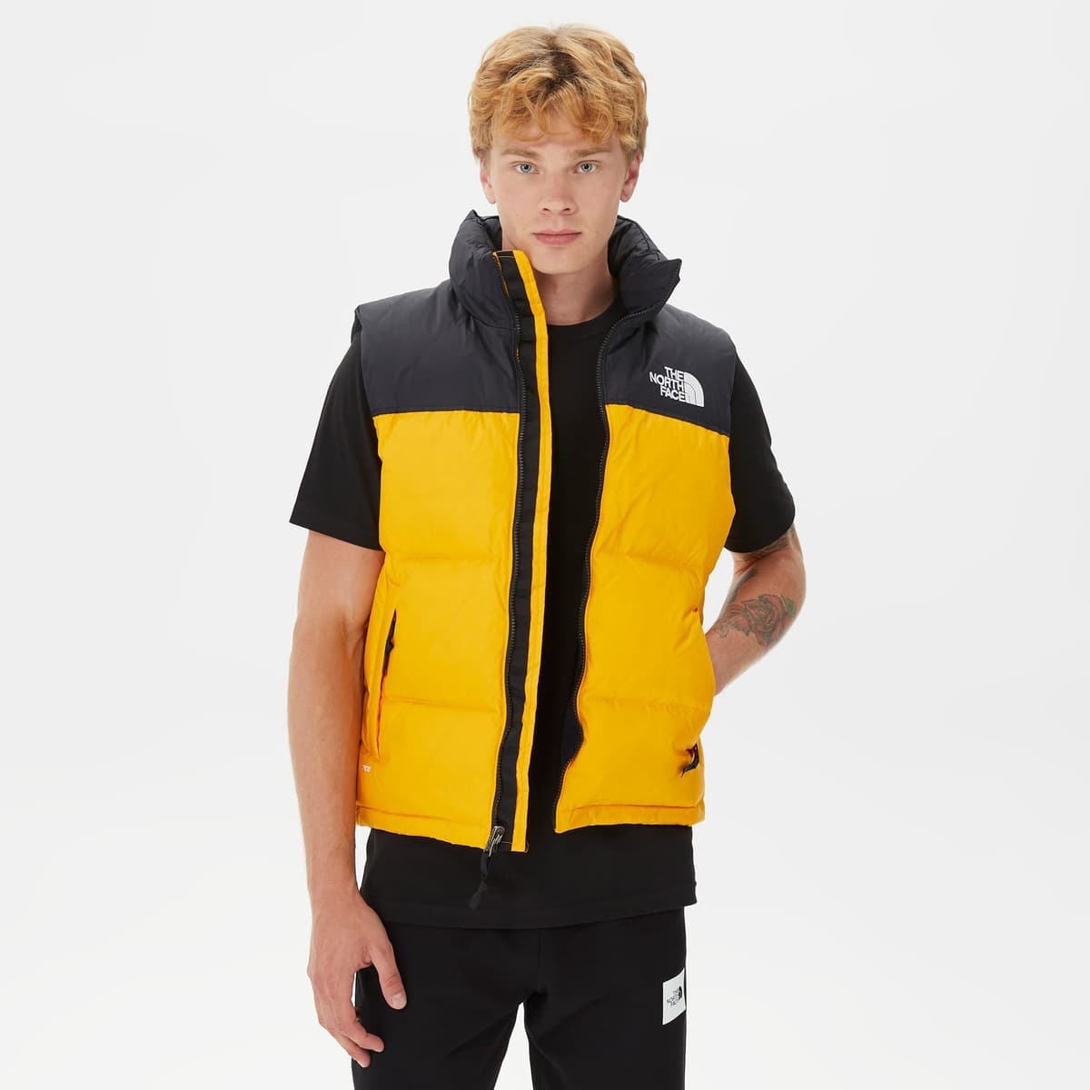 The North Face 1996 Retro Nuptse Erkek Sarı Yelek
