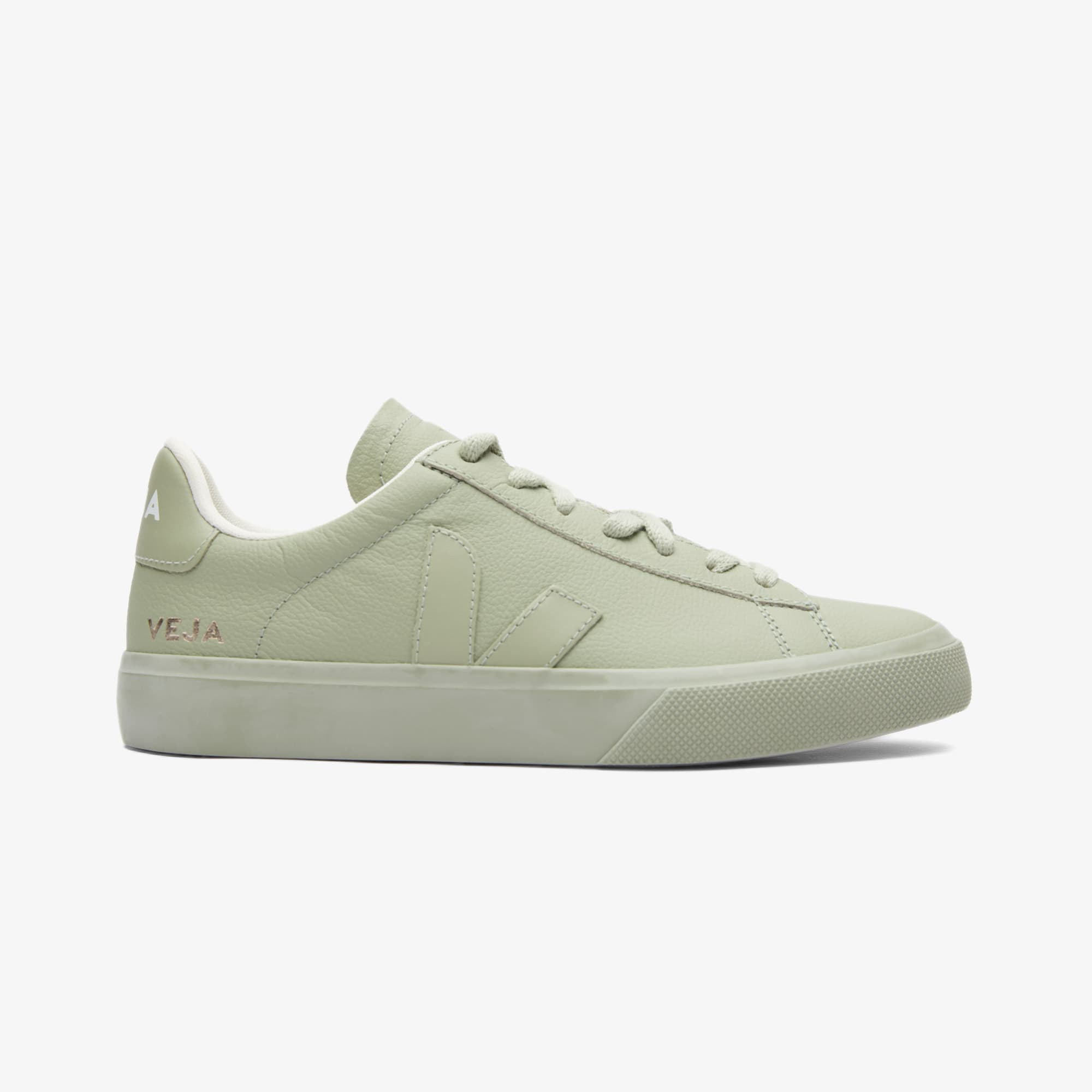 Veja Campo Chromefree Leather Kadın Yeşil Sneaker