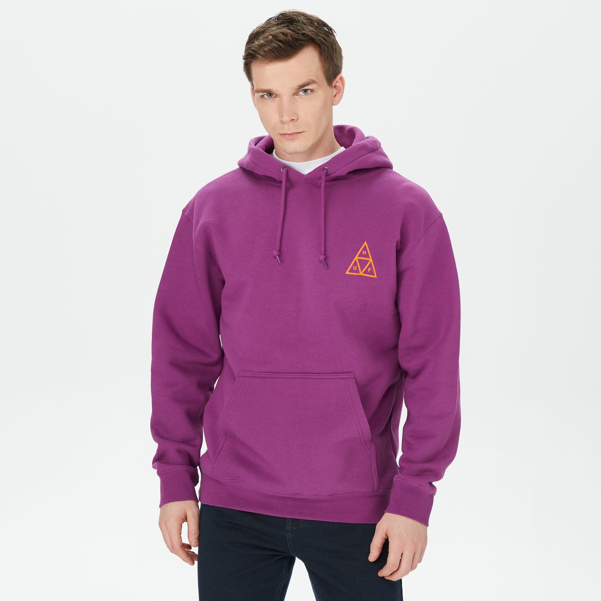 HUF Set Tt Erkek Mor Hoodie