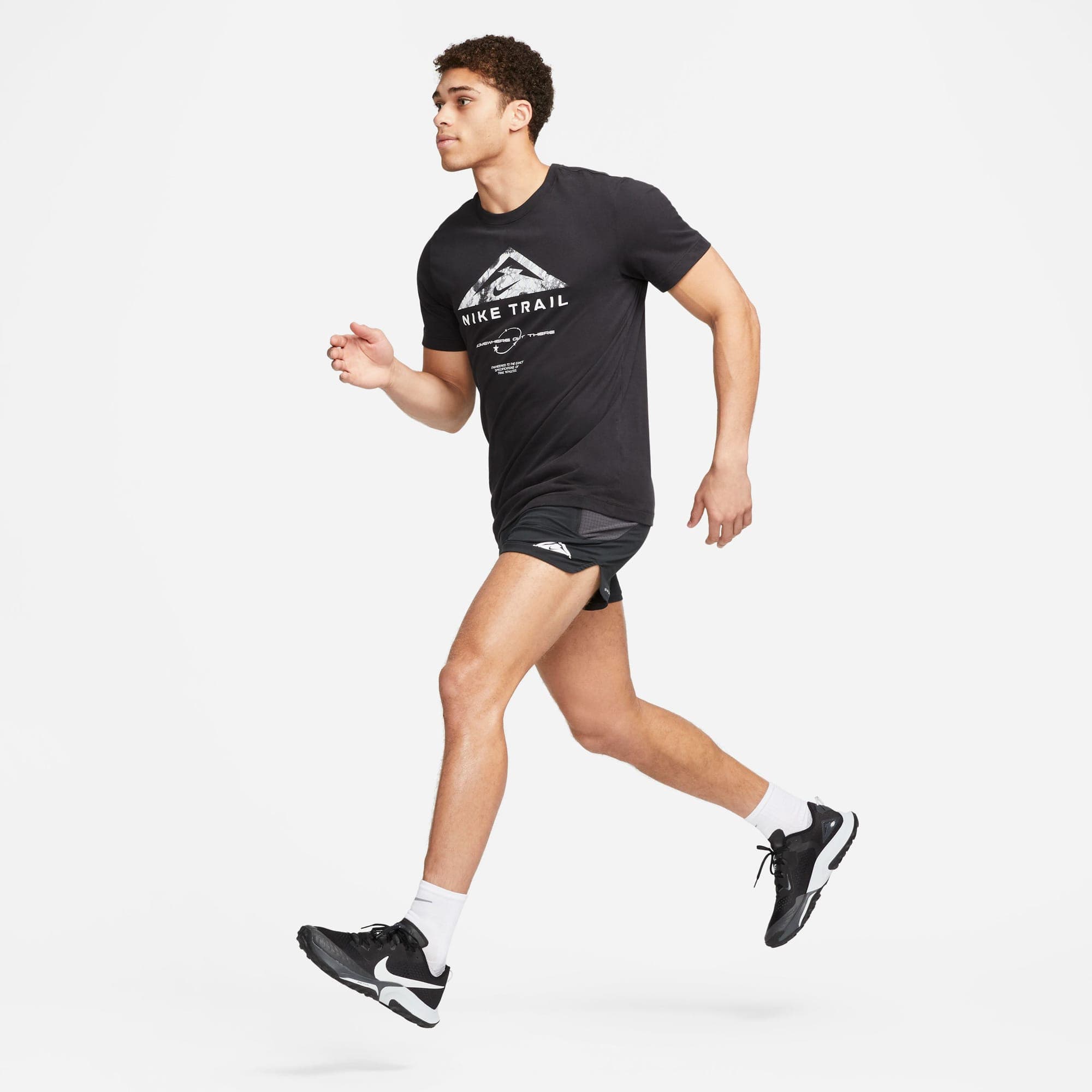 Nike Dri-FIT Secondsunrise 5Bf Shrt Erkek Siyah Şort