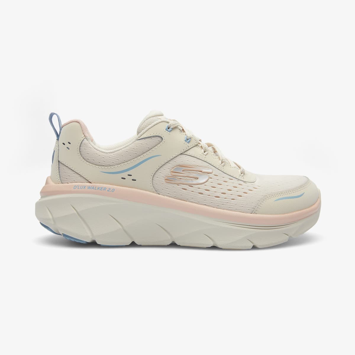 Skechers D'Lux Walker 2.0-Daisy Doll Kadın Krem Spor Ayakkabı