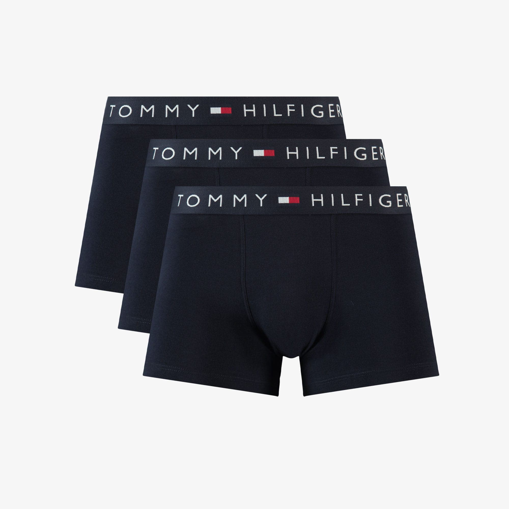 Tommy Hilfiger 3P Trunk Erkek Mavi Boxer