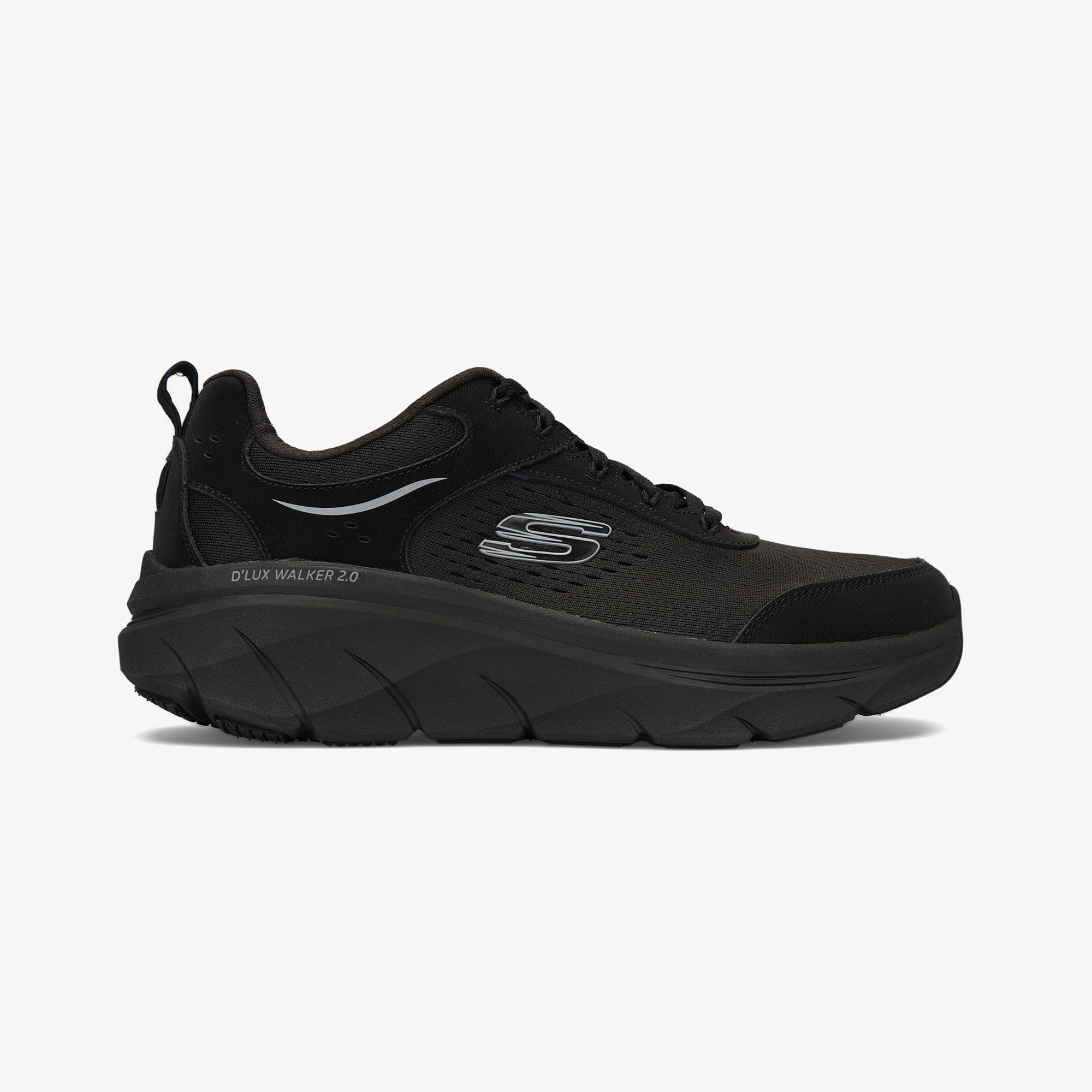 Skechers D'Lux Walker 2.0 Durven Erkek Siyah Spor Ayakkabı