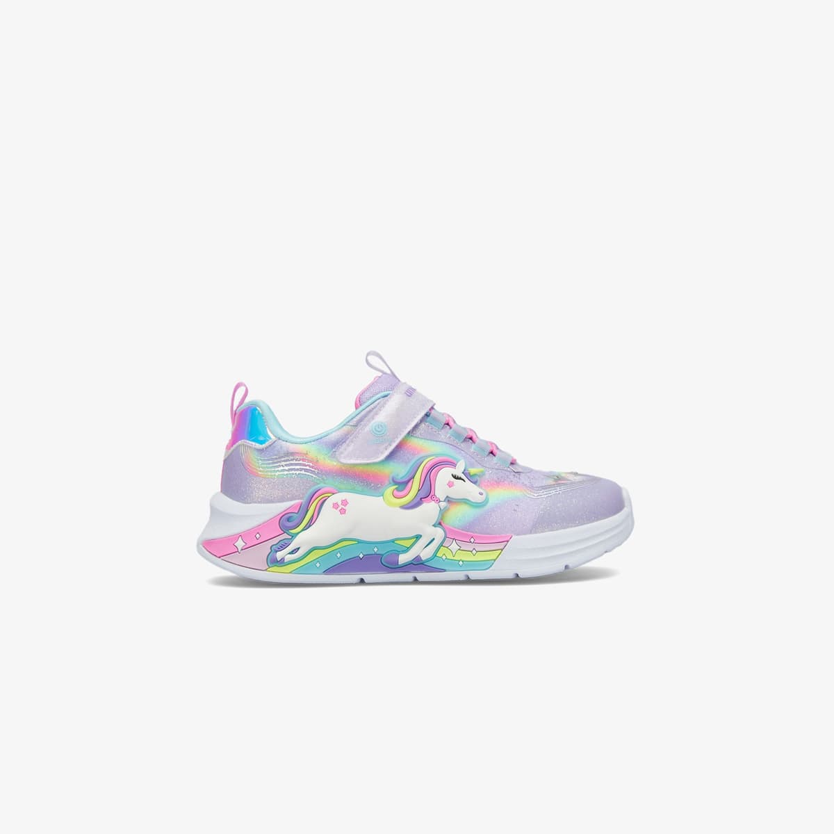 Skechers Unicorn Chaser Çocuk Mor Işıklı Spor Ayakkabı