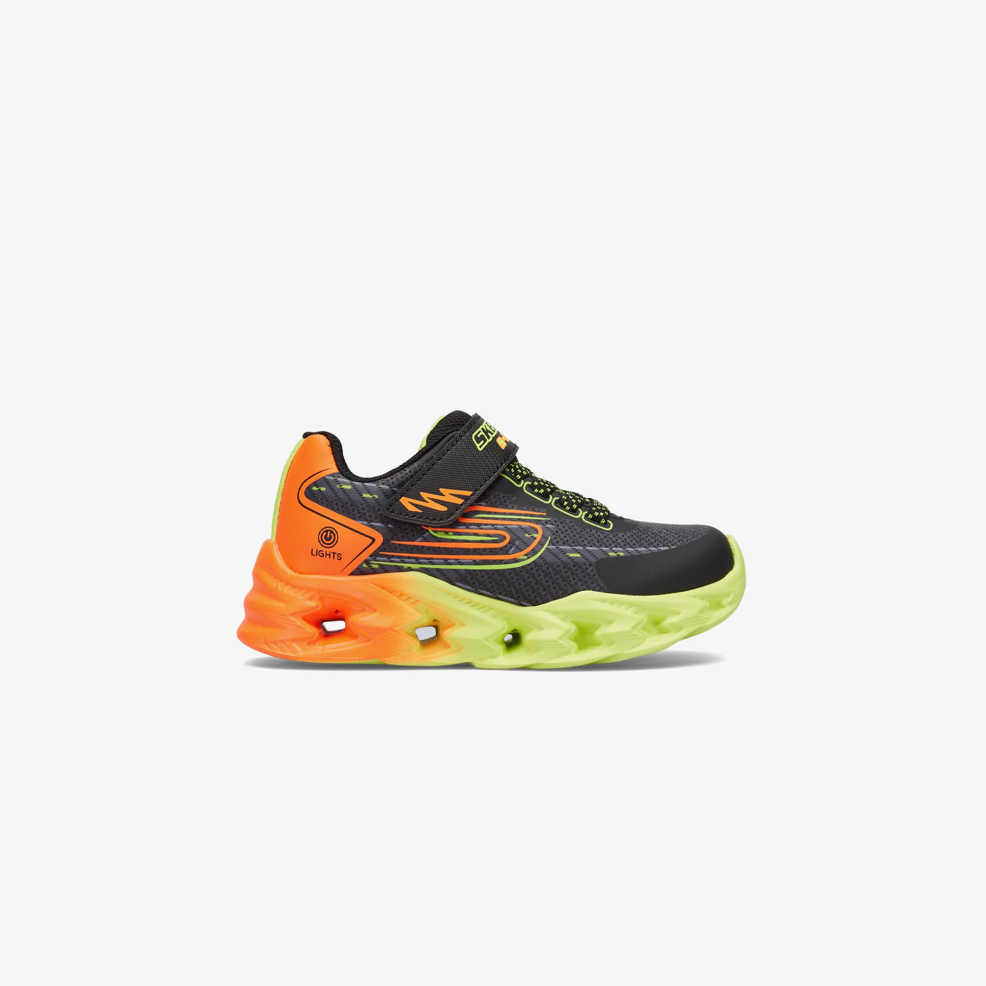 Skechers Vortex 2.0 Çocuk Işıklı Siyah Spor Ayakkabı
