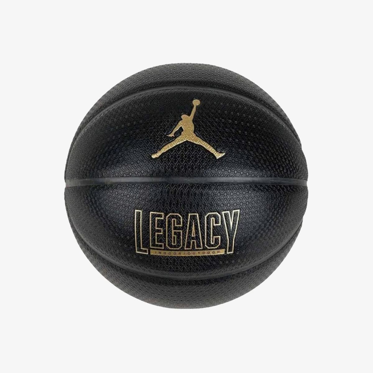 Jordan Legacy 2.0 8P Defalted Siyah 7 No Basketbol Topu