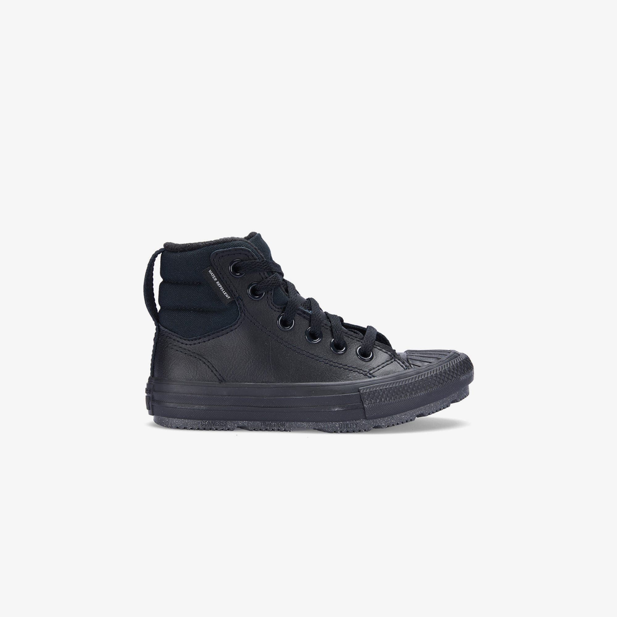 Converse Chuck Taylor All Star Berkshire Çocuk Siyah Deri Bot