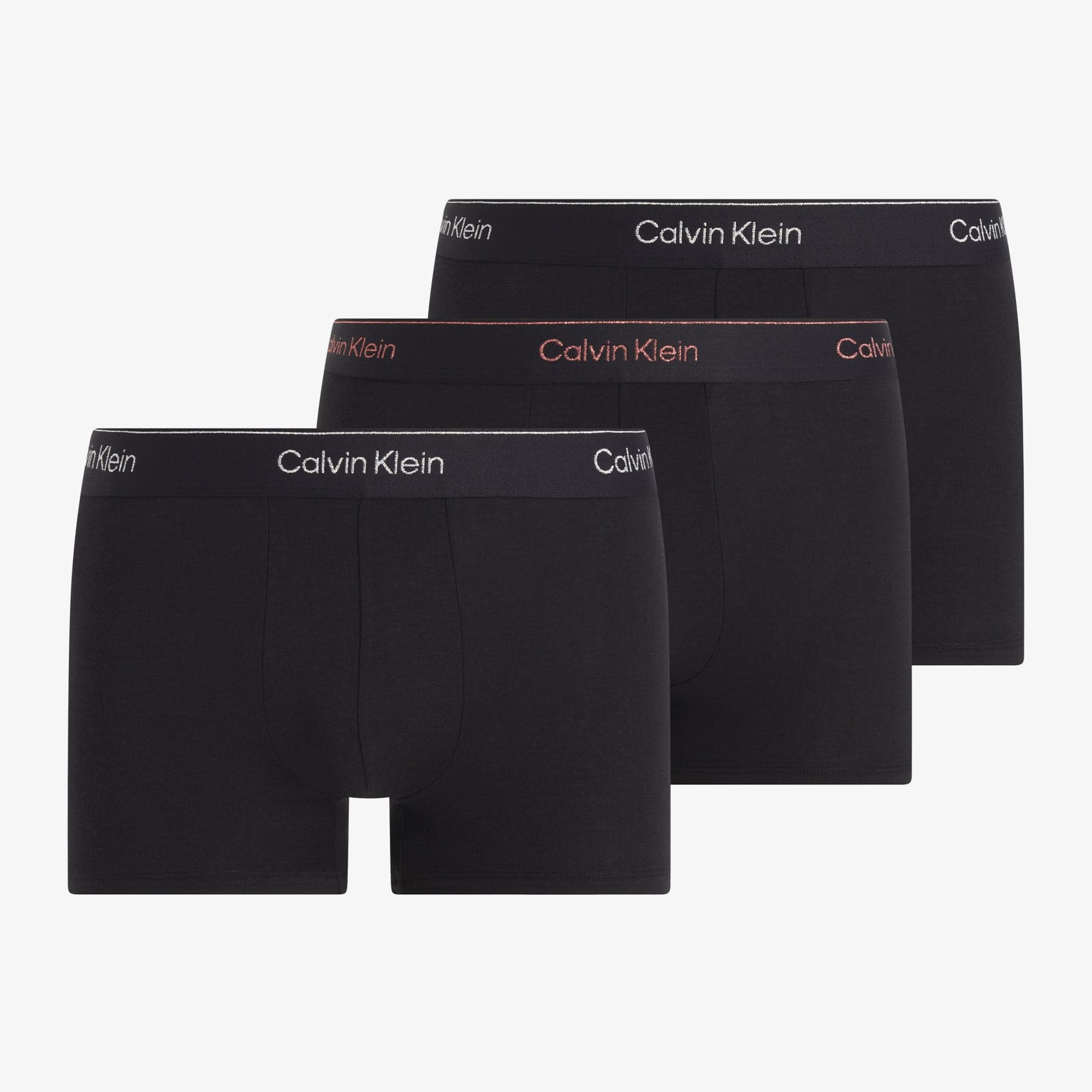 Calvin Klein Microfiber Stretch Erkek Siyah 3'lü Boxer Seti