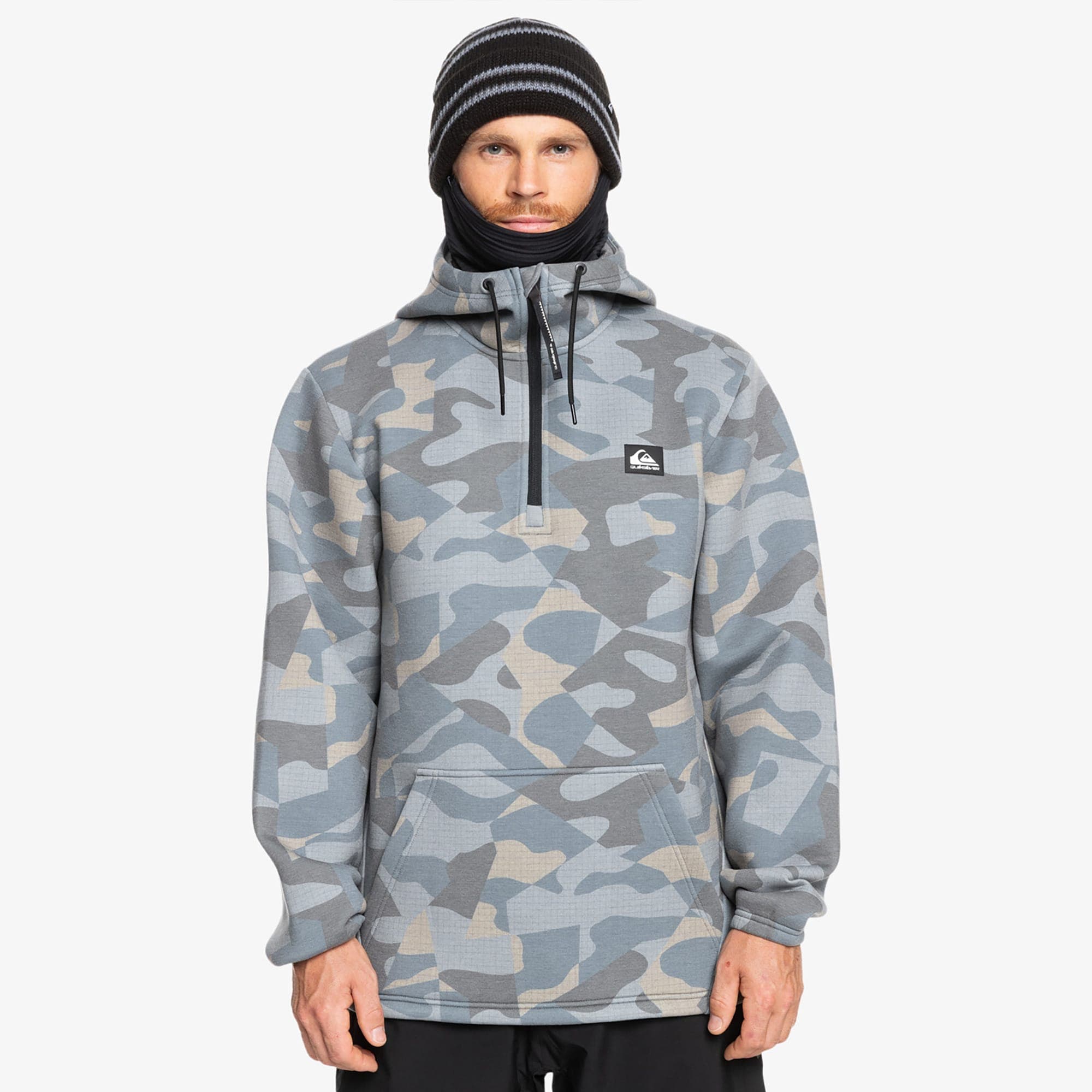 Quiksilver Shrerdder Erkek Gri Polar