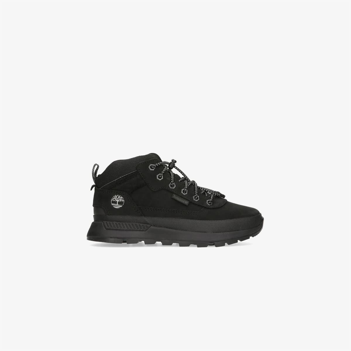 Timberland Mid Lace Up Çocuk Siyah Outdoor Bot