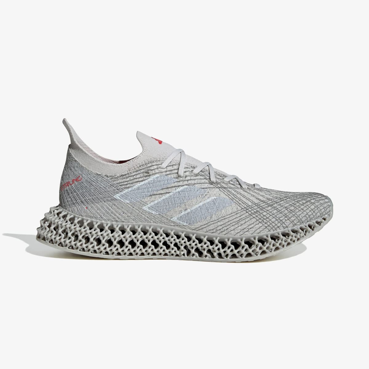 adidas 4Dfwd X Strung Erkek Gri Koşu Ayakkabısı