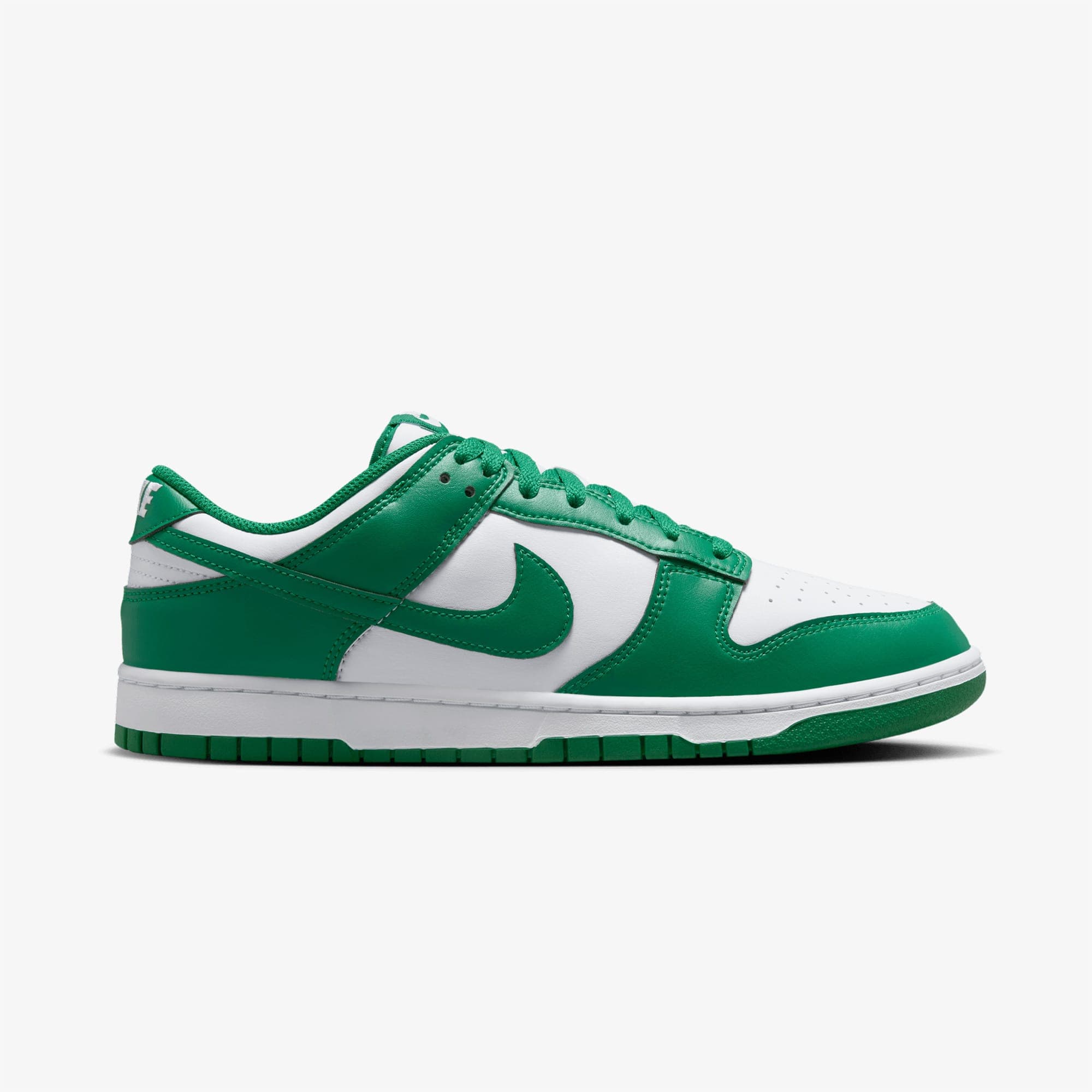 Nike Dunk Low Retro Erkek Beyaz/Yeşil Sneaker