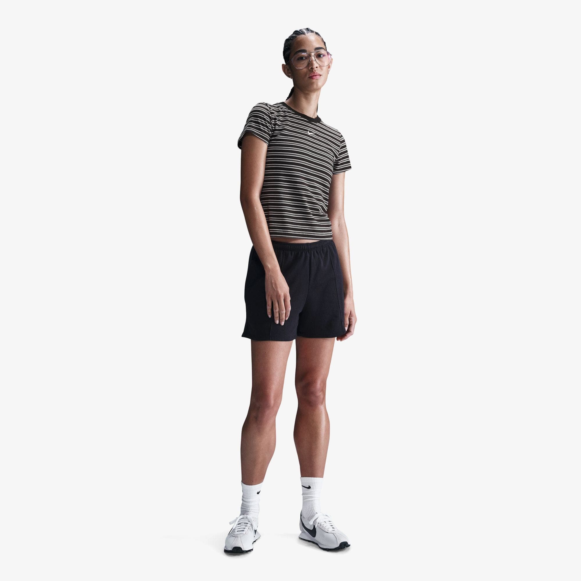 Nike Sportswear Chill Knit Kadın Siyah T-Shirt