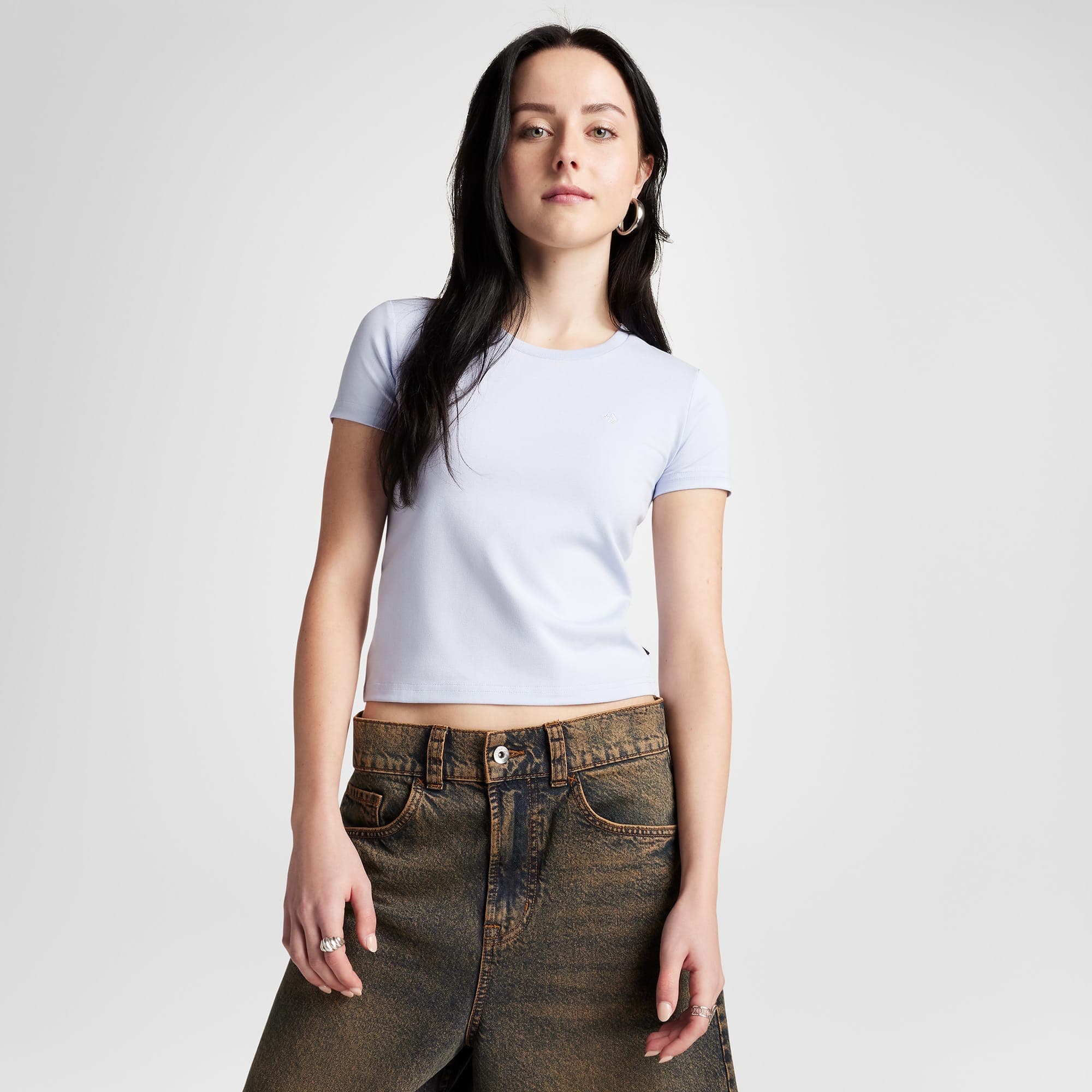 Converse Kadın Lila T-Shirt