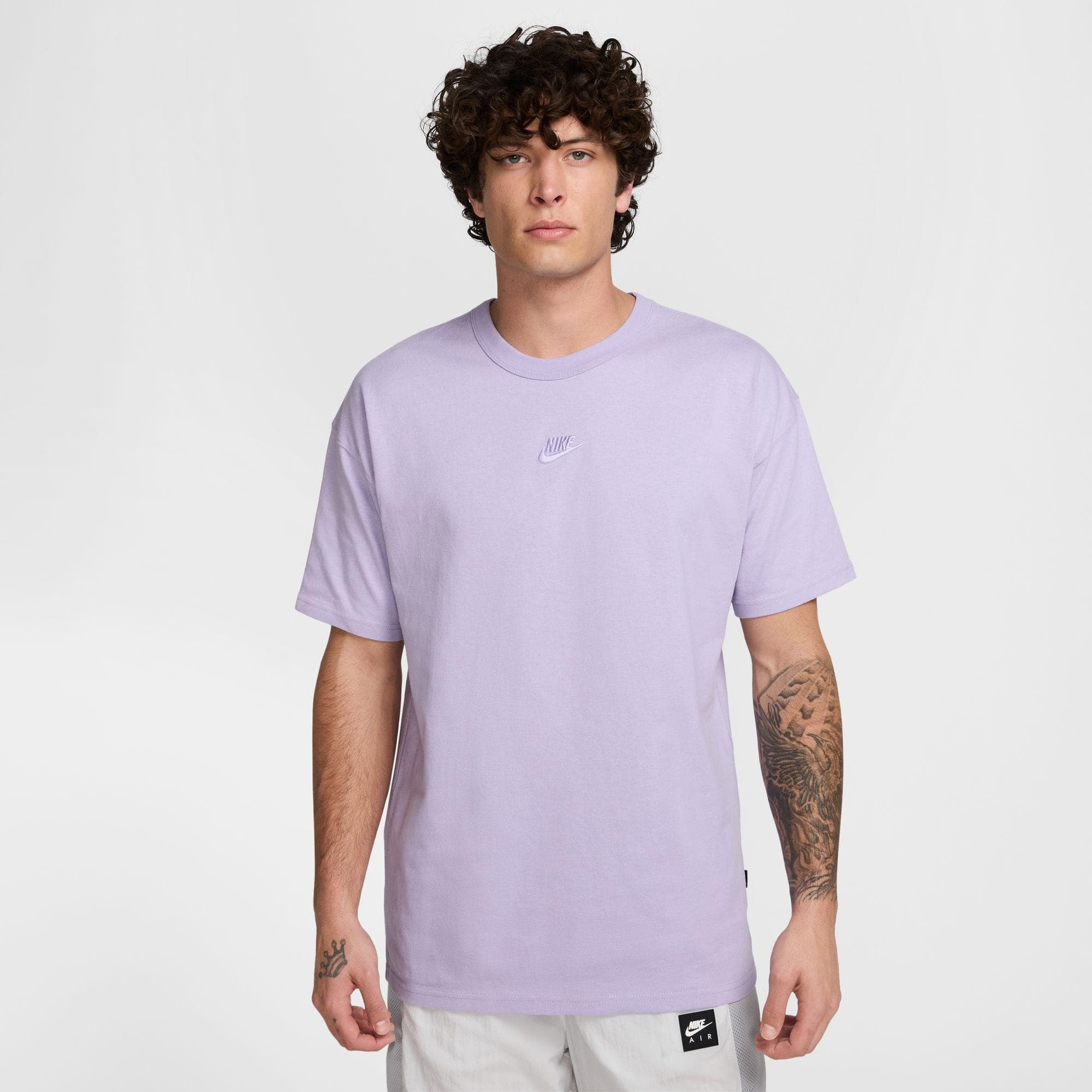 Nike Dri-FIT One Erkek Mor T-Shirt