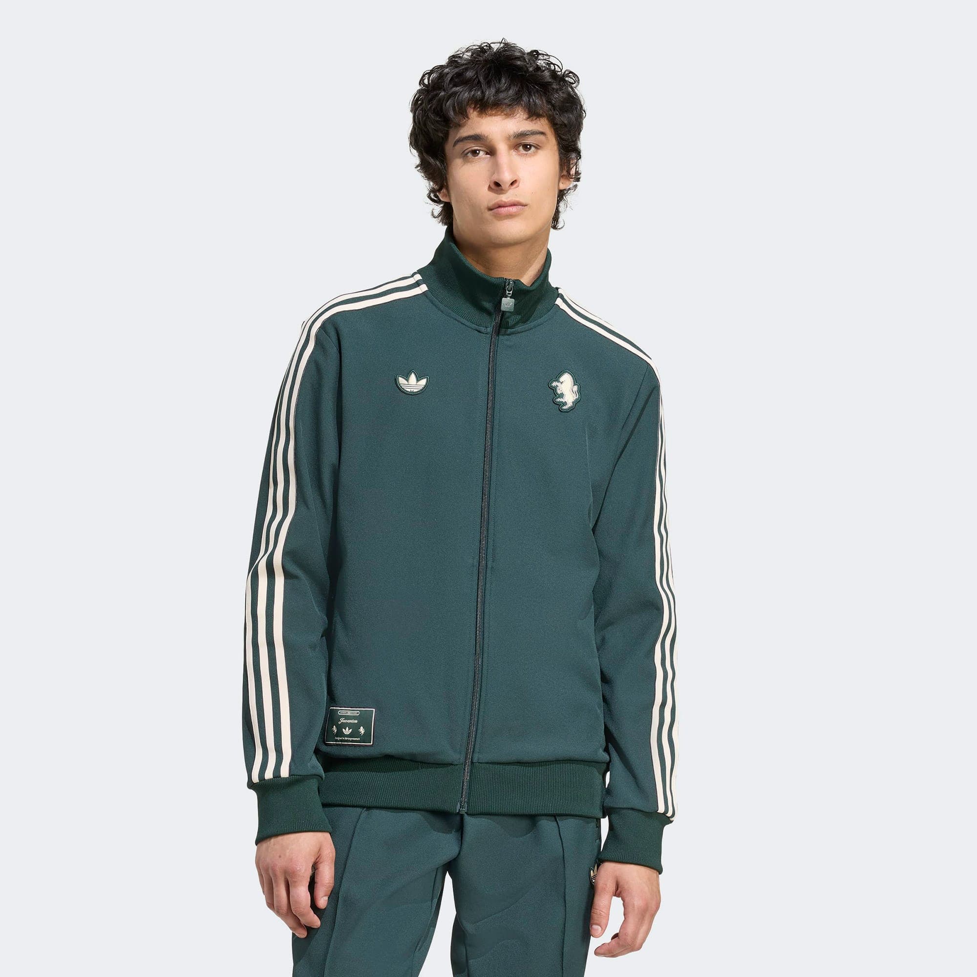adidas Juventus Terrace Icons Erkek Yeşil Eşofman Üstü