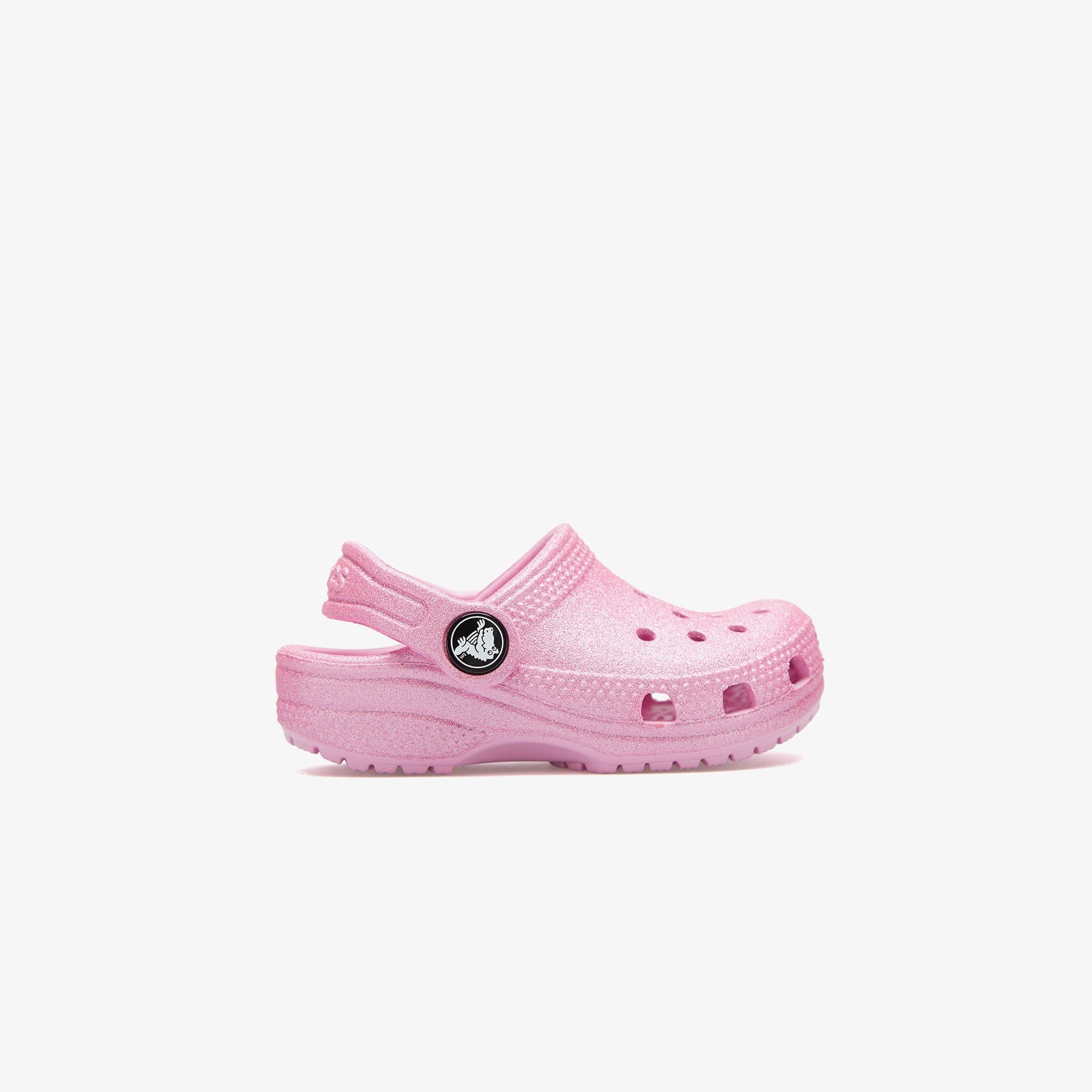 Crocs Classic Glitter Clog Bebek Pembe Terlik