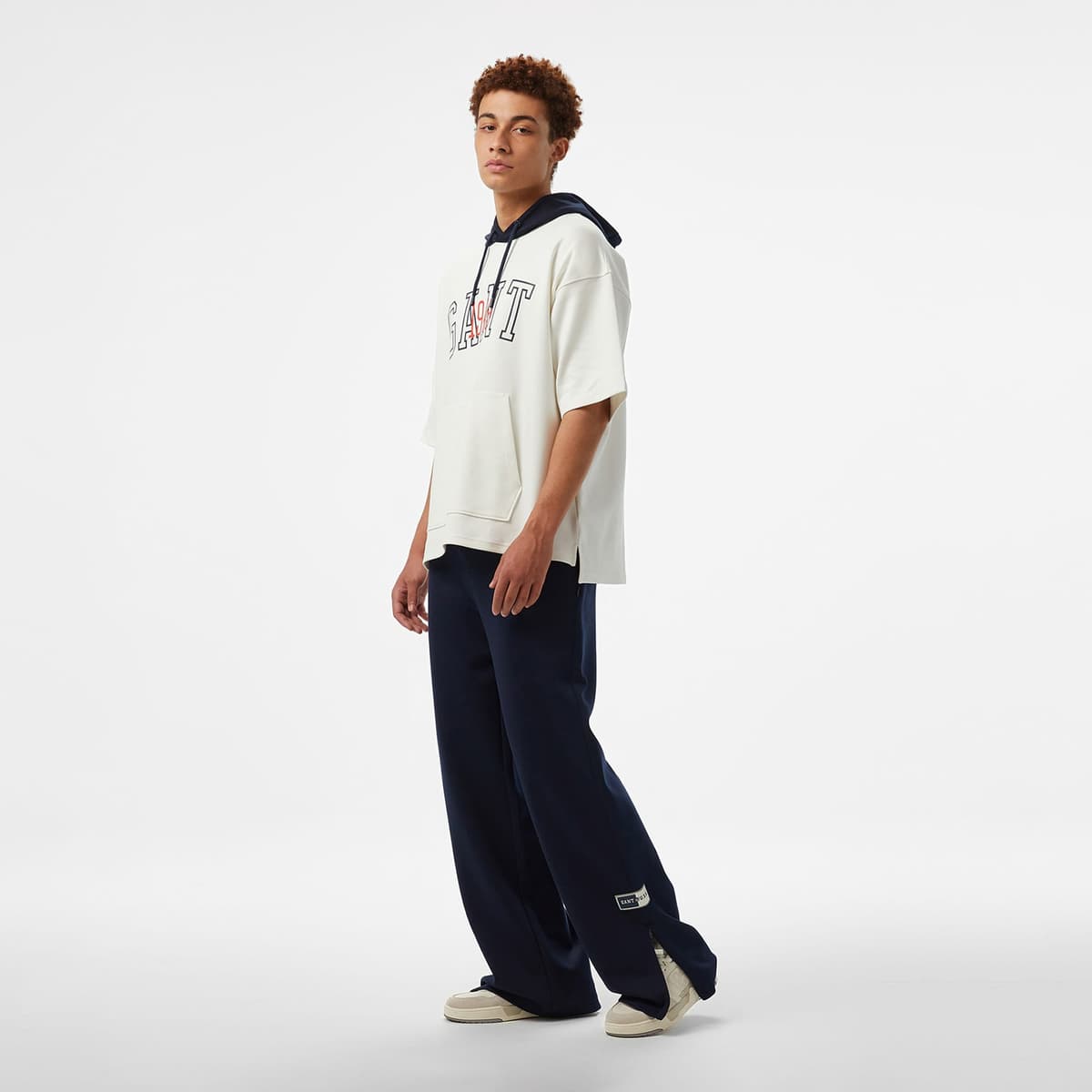 Hoss X Gant Woven Label Erkek Lacivert Eşofman Altı