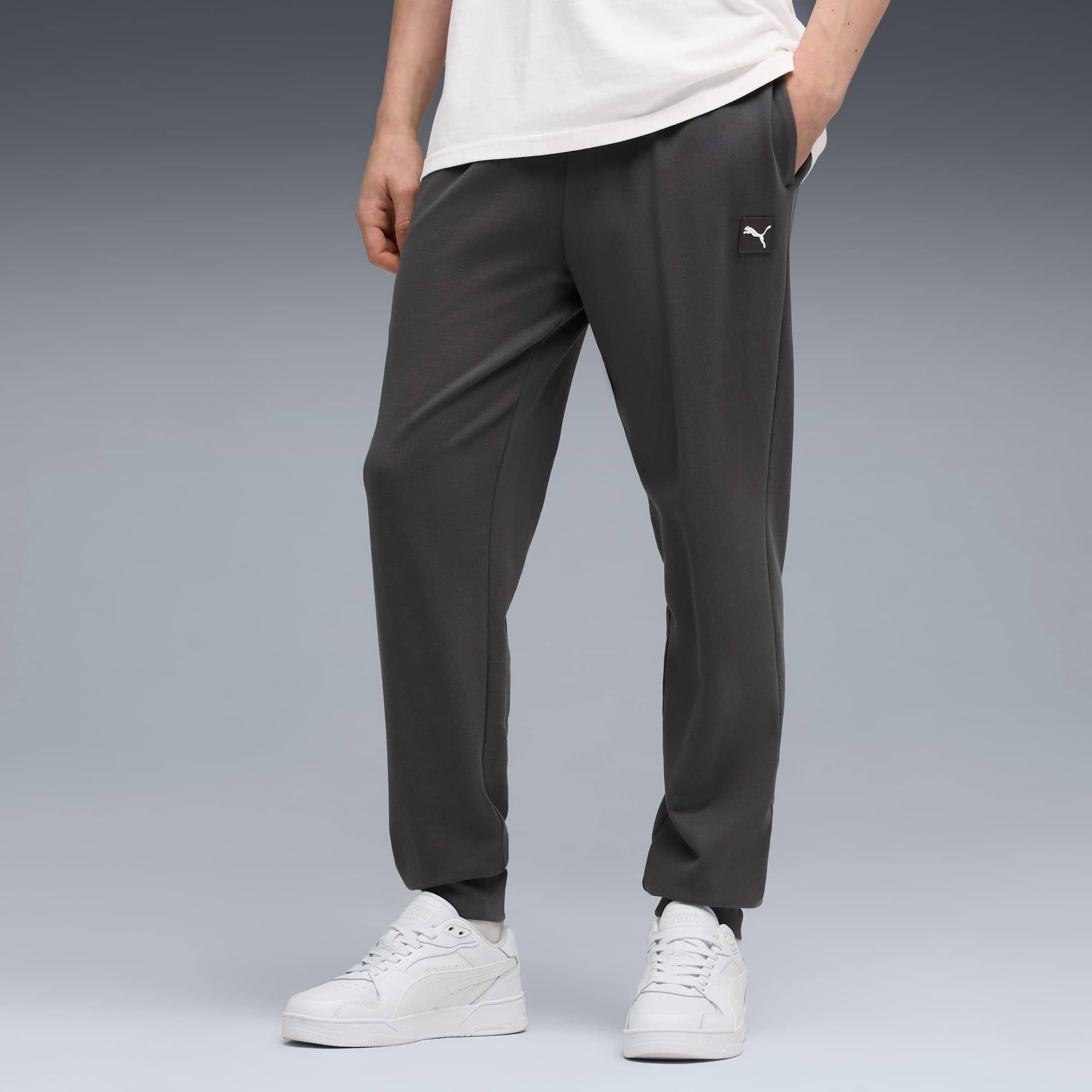 Puma Essentials Elevated Erkek Gri Eşofman Altı