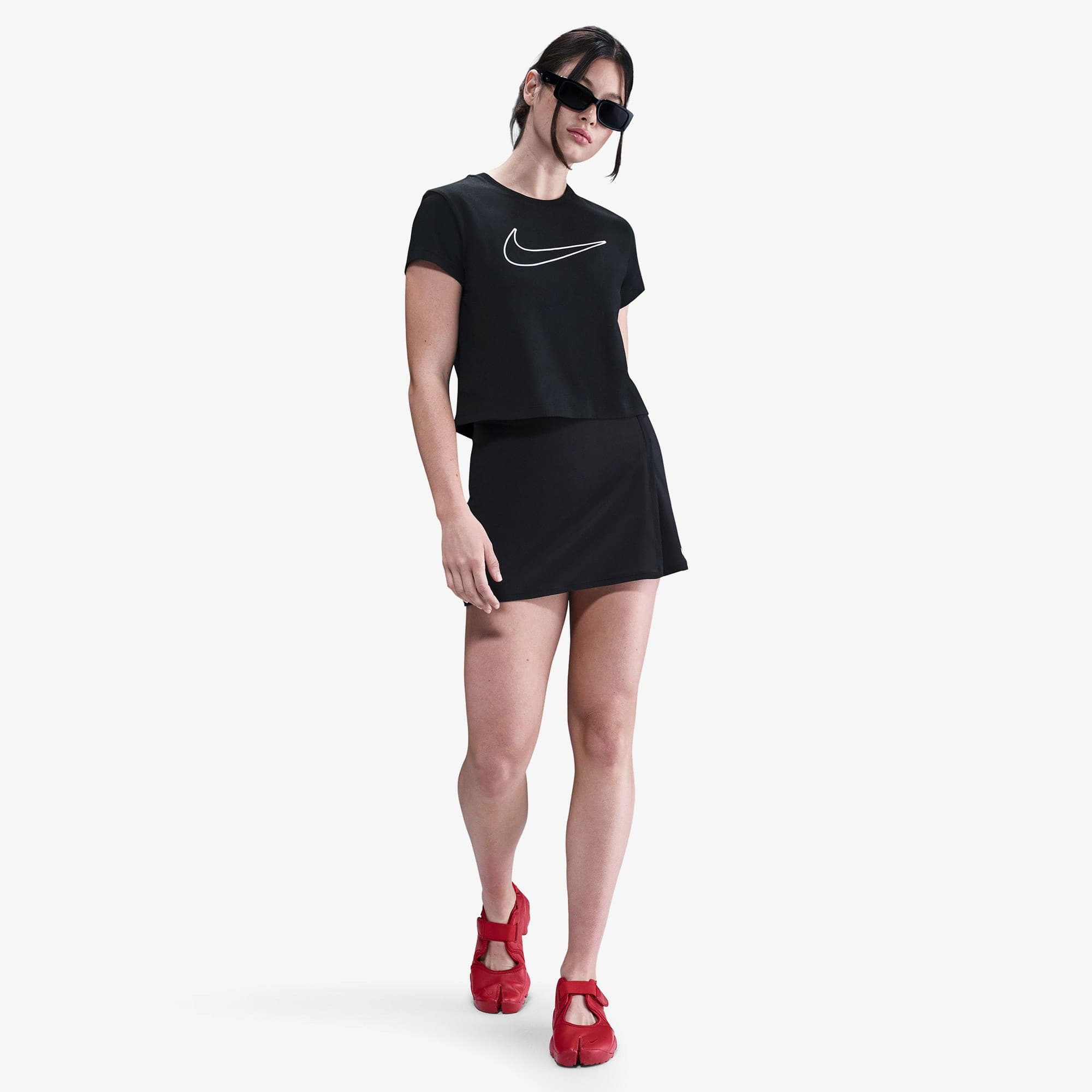 Nike Club SS Kadın Siyah T-Shirt