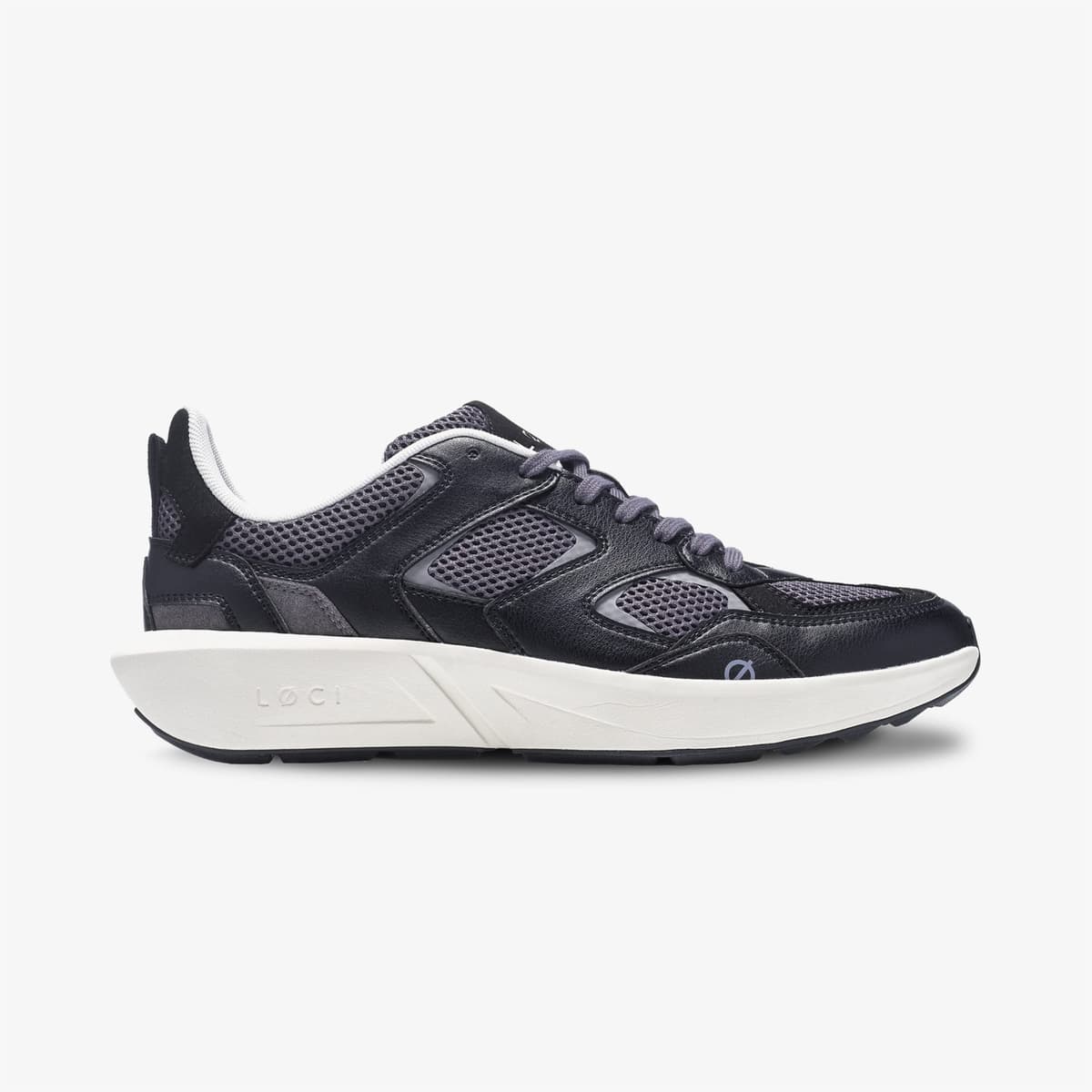 Loci Volt Unisex Siyah Spor Ayakkabı