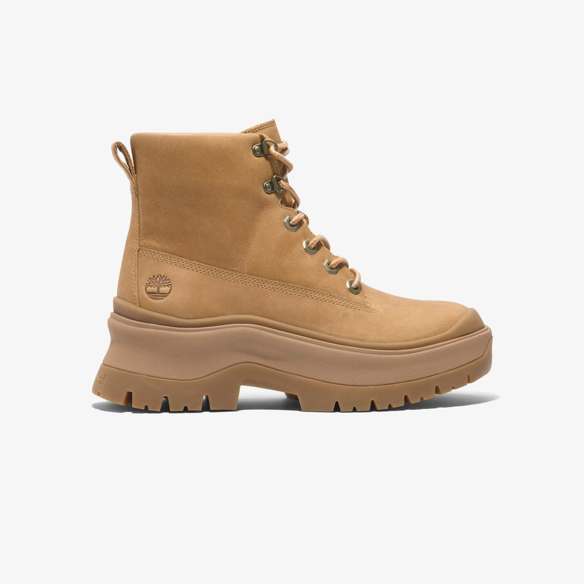 Timberland Roxie Lane Mıd Lace Up Kadın Sarı Bot