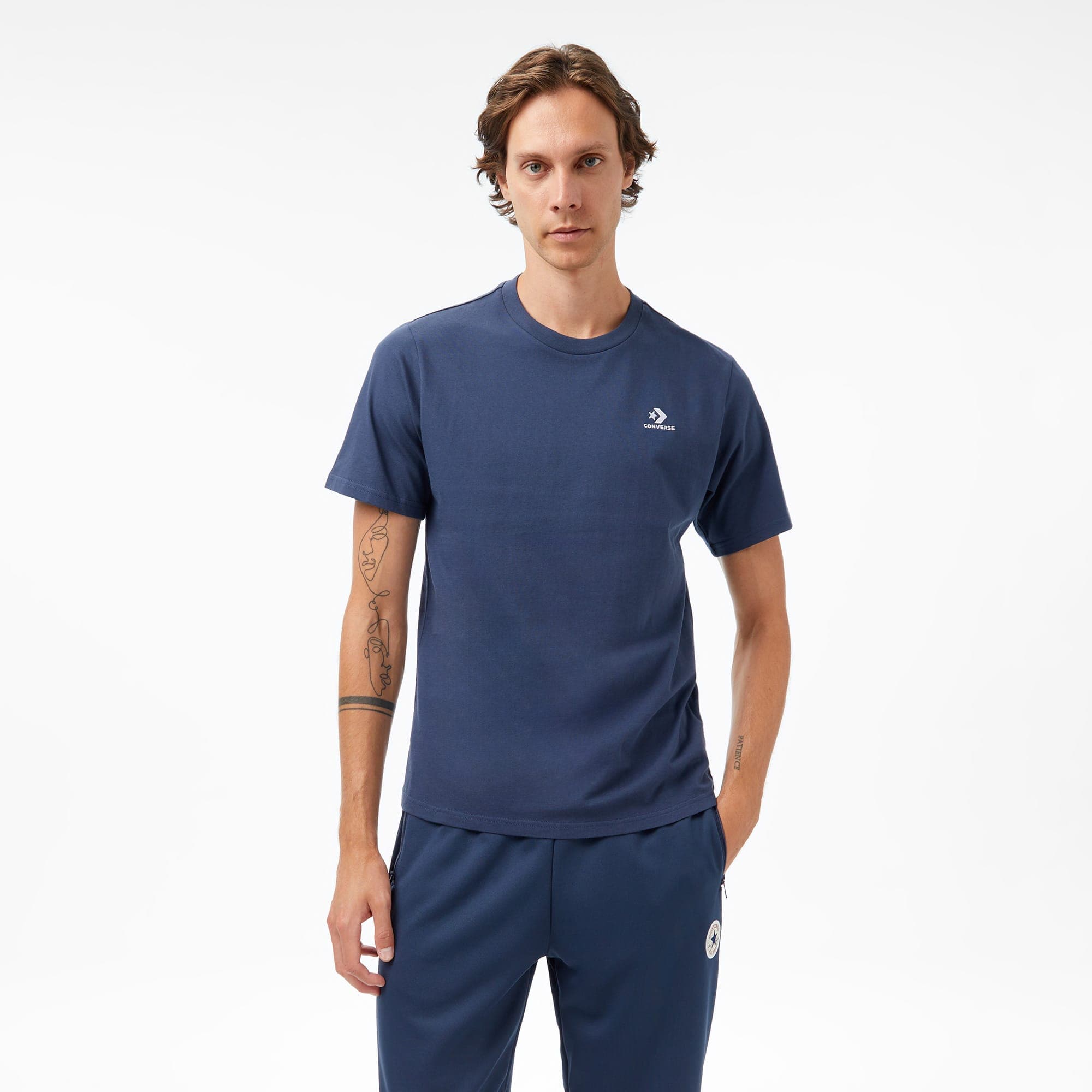 Converse Erkek Lacivert T-Shirt