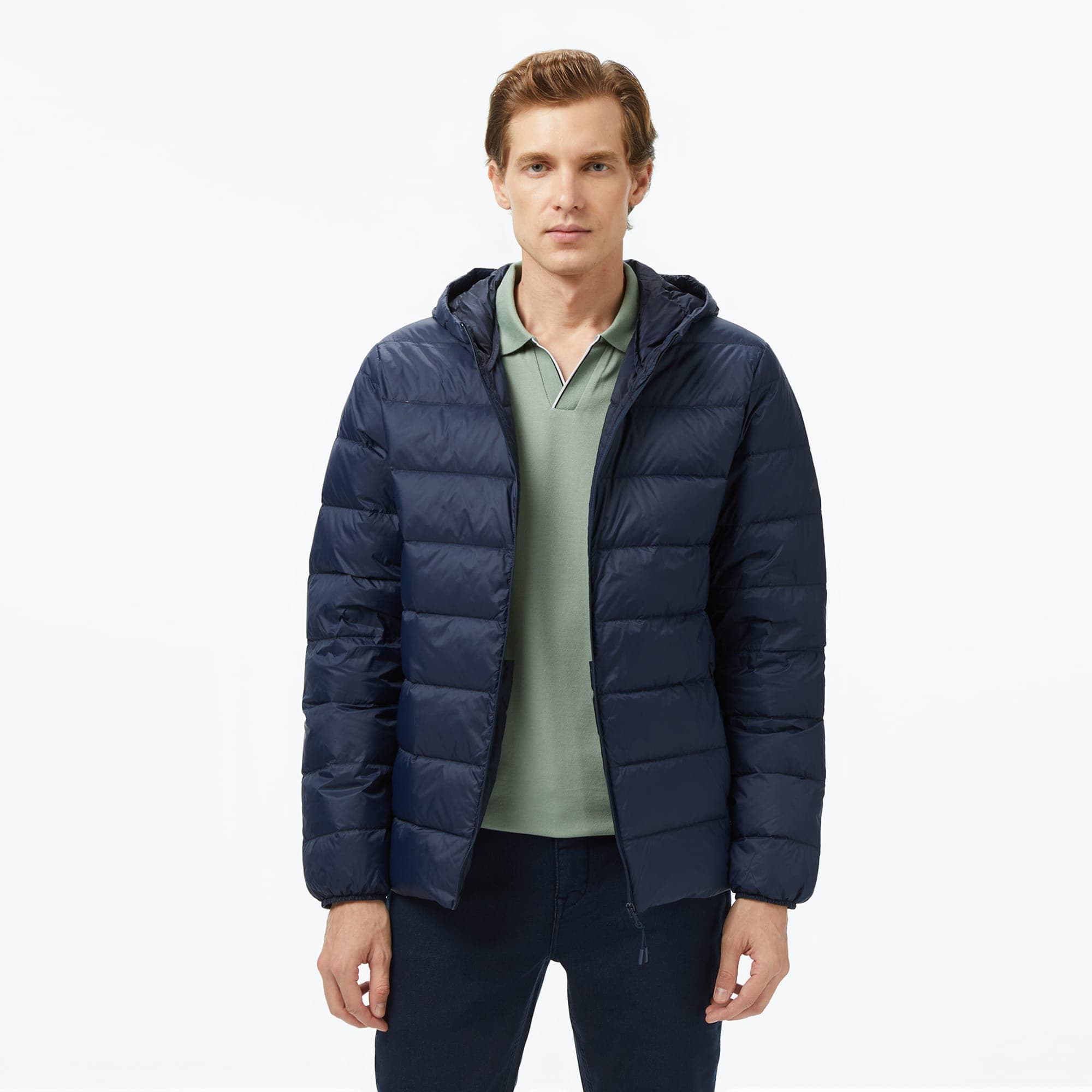 Nautica Erkek Lacivert Regular Fit Mont