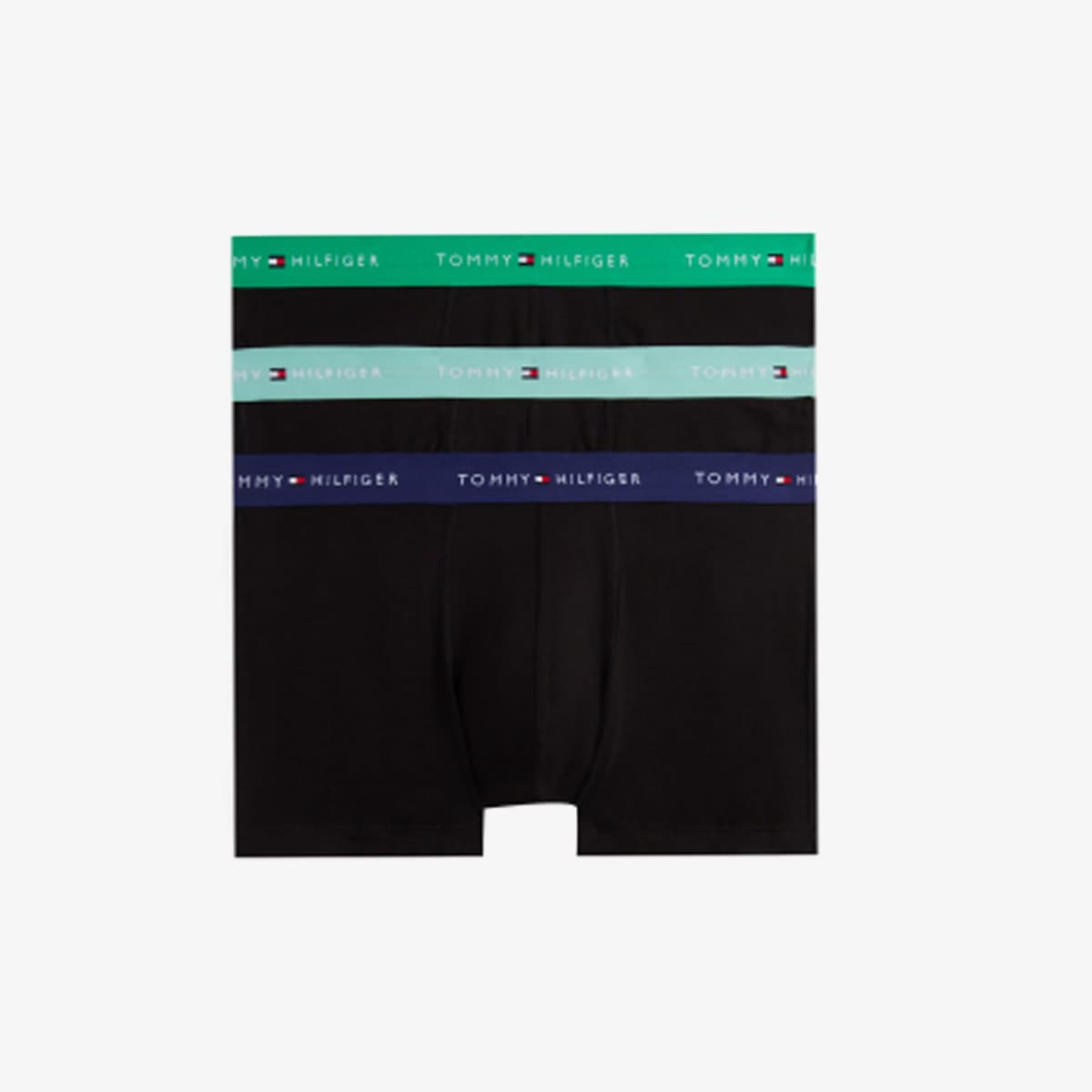 Tommy Hilfiger 3'lü Trunk Erkek Siyah Boxer